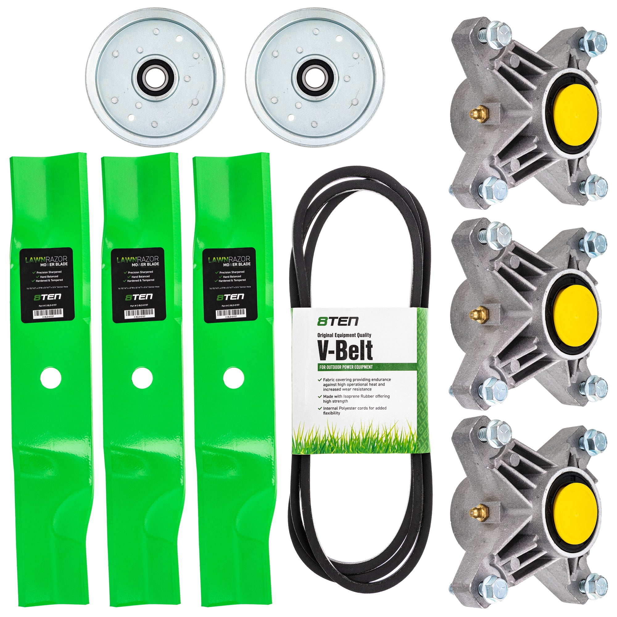 Mower Deck Rebuild Kit for zOTHER Toro Exmark Stens Oregon MTD Cub Cadet Troy-Bilt Cadet 8TEN MK1005658