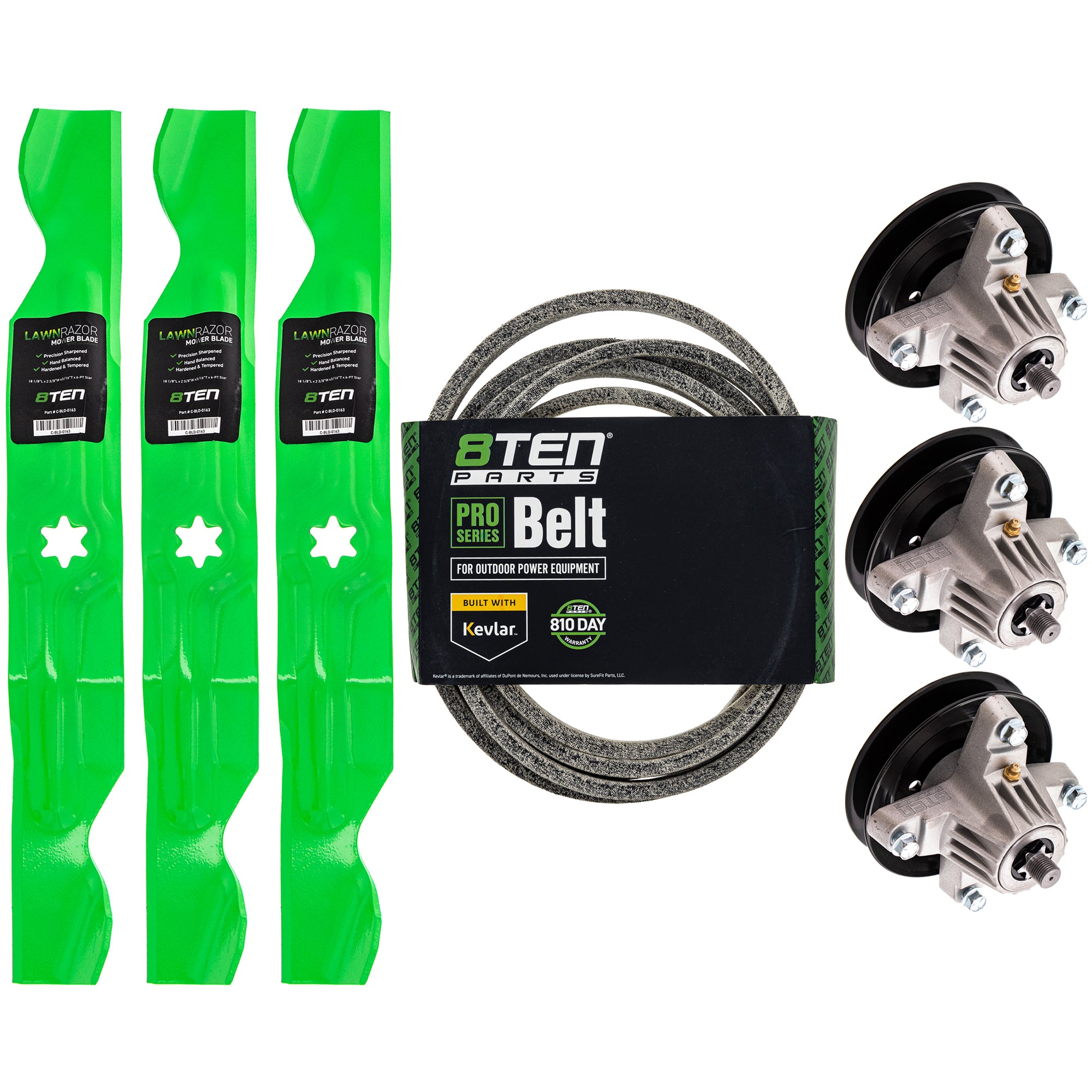 Mower Deck Rebuild Kit for Toro Exmark Stens Oregon MTD Cub Cadet Troy-Bilt TB2450 Cadet 8TEN MK1005673