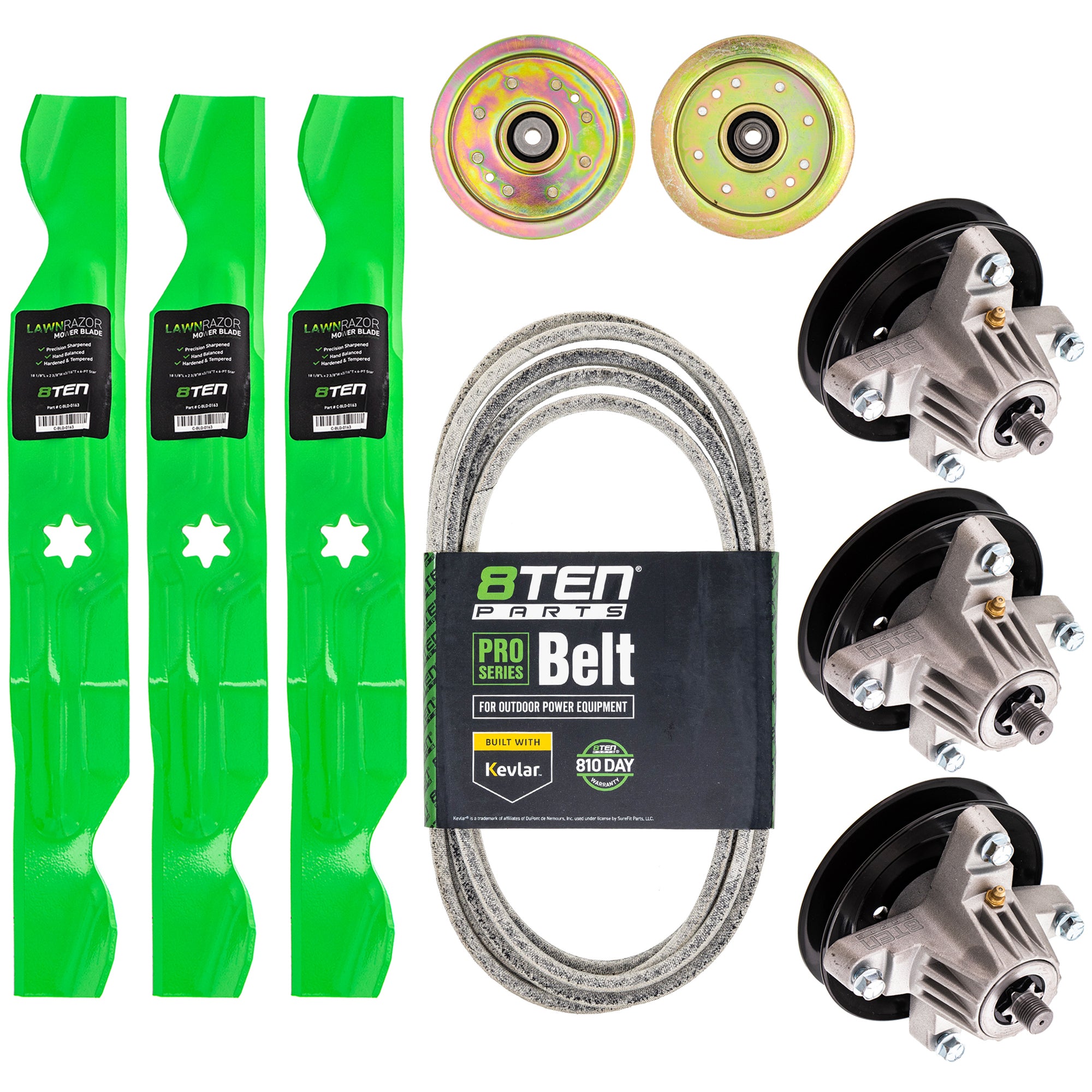 Mower Deck Rebuild Kit for zOTHER Toro Exmark Stens Scag Oregon MTD Cub Cadet Troy-Bilt 8TEN MK1005674