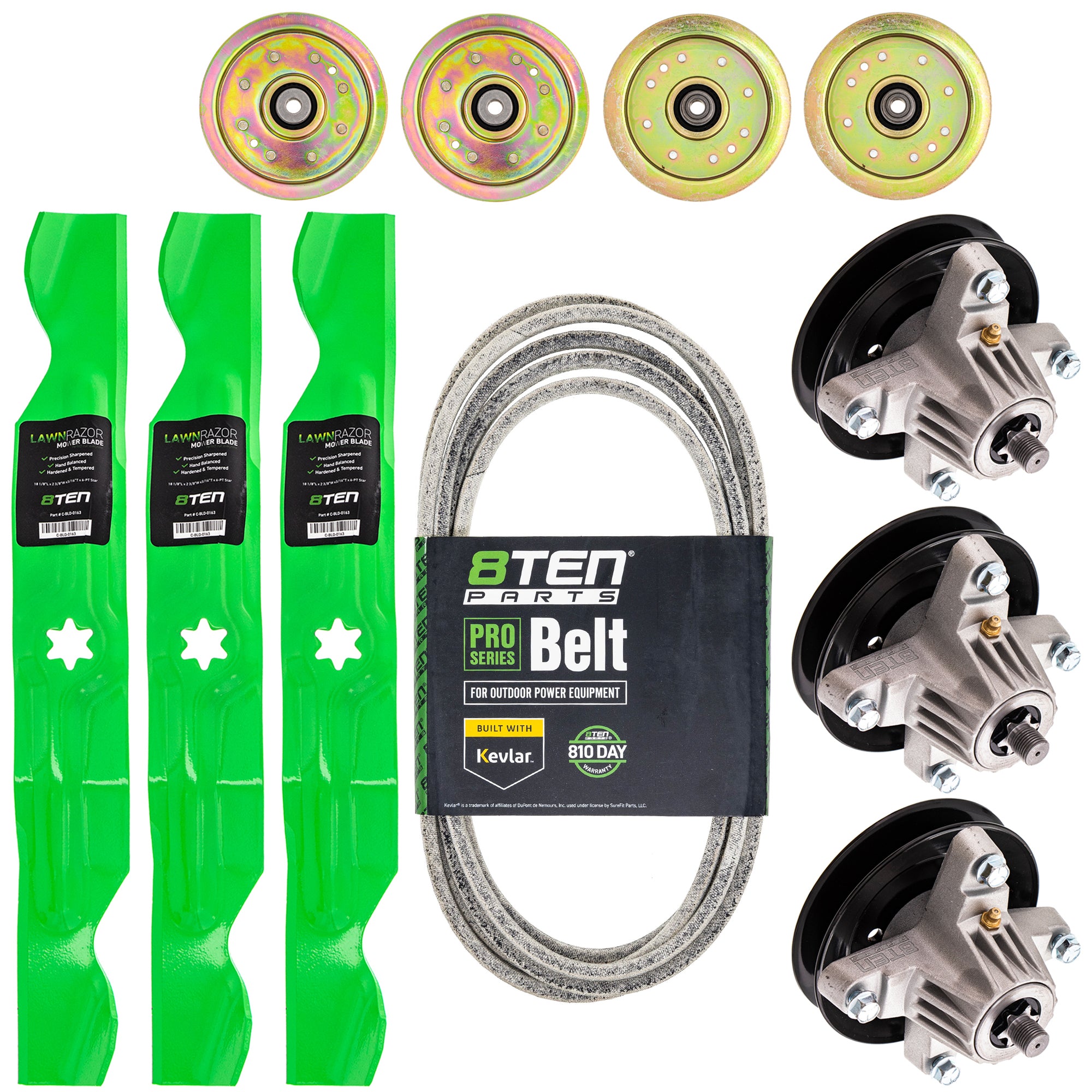 Mower Deck Rebuild Kit for zOTHER Toro Exmark Stens Scag Oregon MTD Cub Cadet Troy-Bilt 8TEN MK1005675
