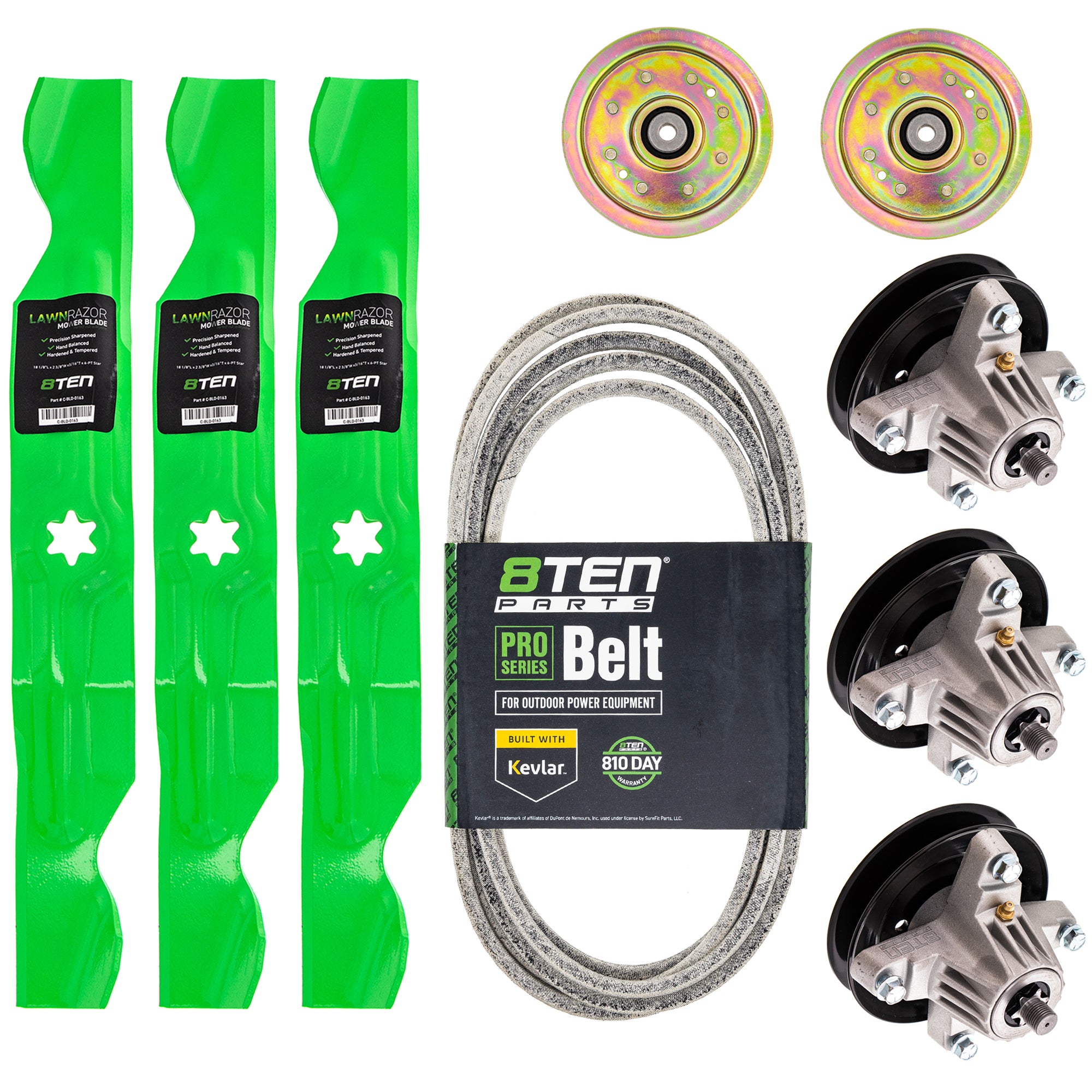 Deck Kit Blade Spindle Belt Idler for zOTHER Toro Exmark Stens Oregon MTD Cub Cadet 8TEN MK1005676