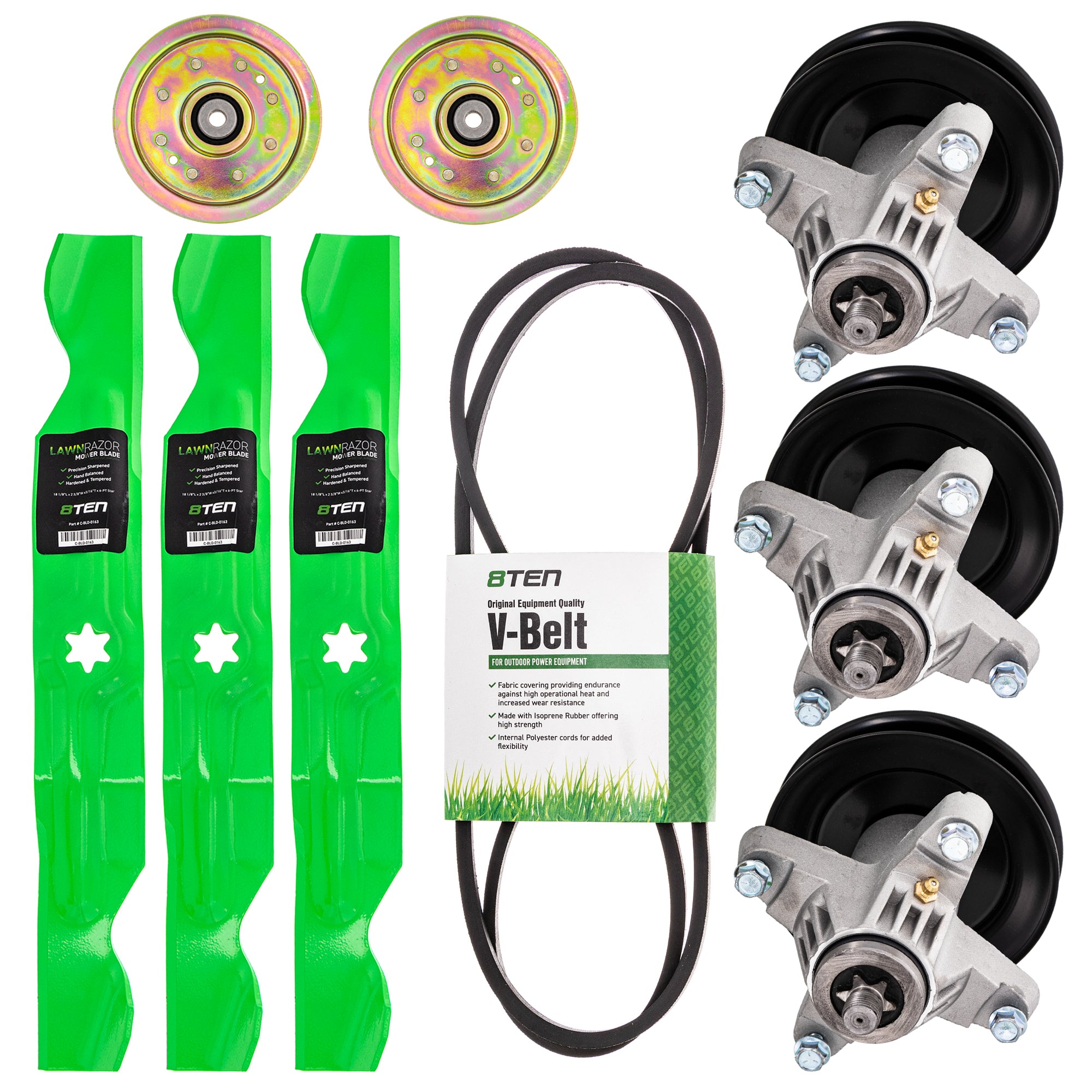 Mower Deck Rebuild Kit for zOTHER Toro Exmark Stens Oregon MTD Cub Cadet Troy-Bilt 8TEN MK1005677