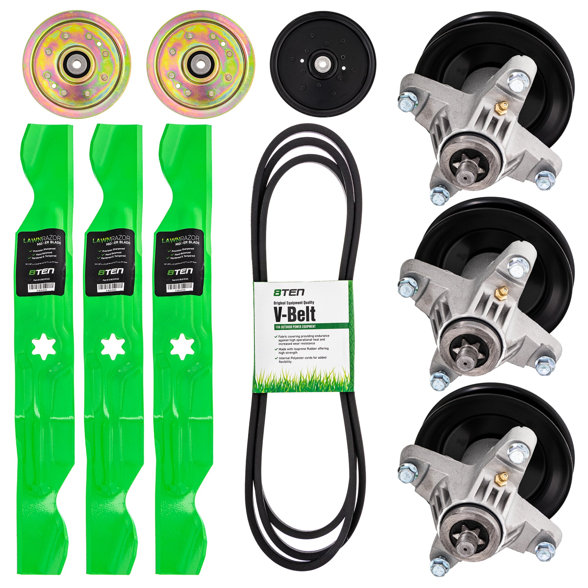 Mower Deck Rebuild Kit for zOTHER Toro Exmark Stens Oregon MTD Cub Cadet Troy-Bilt ZT-L50 8TEN MK1005679