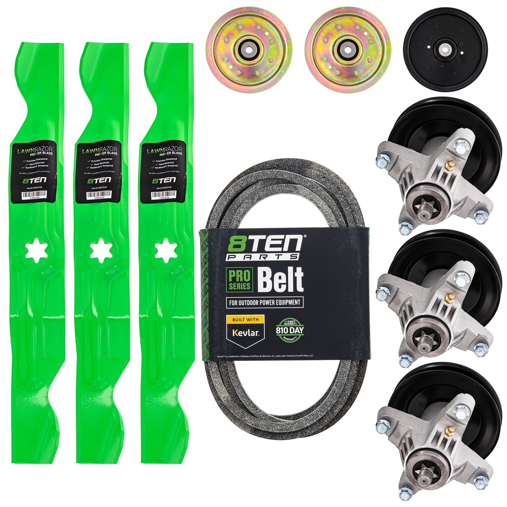 Mower Deck Rebuild Kit for zOTHER Toro Exmark Stens Oregon MTD Cub Cadet Troy-Bilt ZT-L50 8TEN MK1005679
