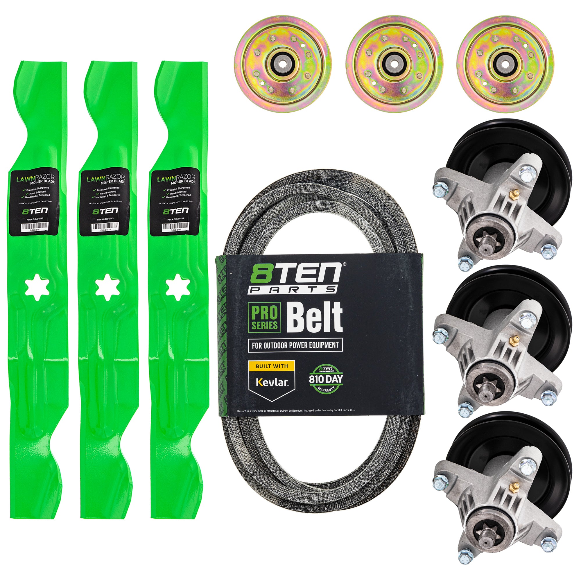 Mower Deck Rebuild Kit for zOTHER Toro Exmark Stens Oregon MTD Cub Cadet Troy-Bilt ZT-L50 8TEN MK1005681