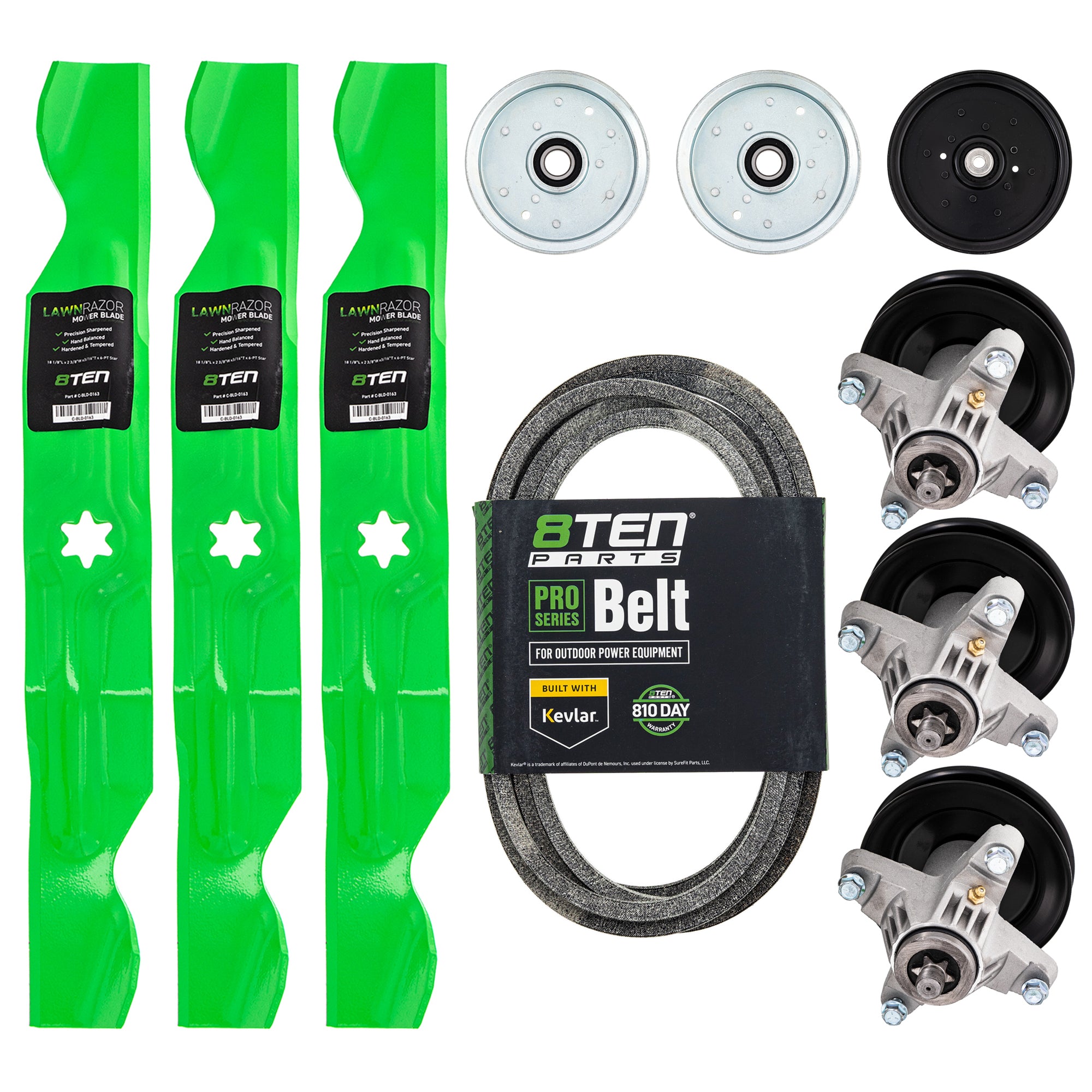 Mower Deck Rebuild Kit for zOTHER Toro Exmark Stens Oregon MTD Cub Cadet Troy-Bilt ZT-L50 8TEN MK1005682