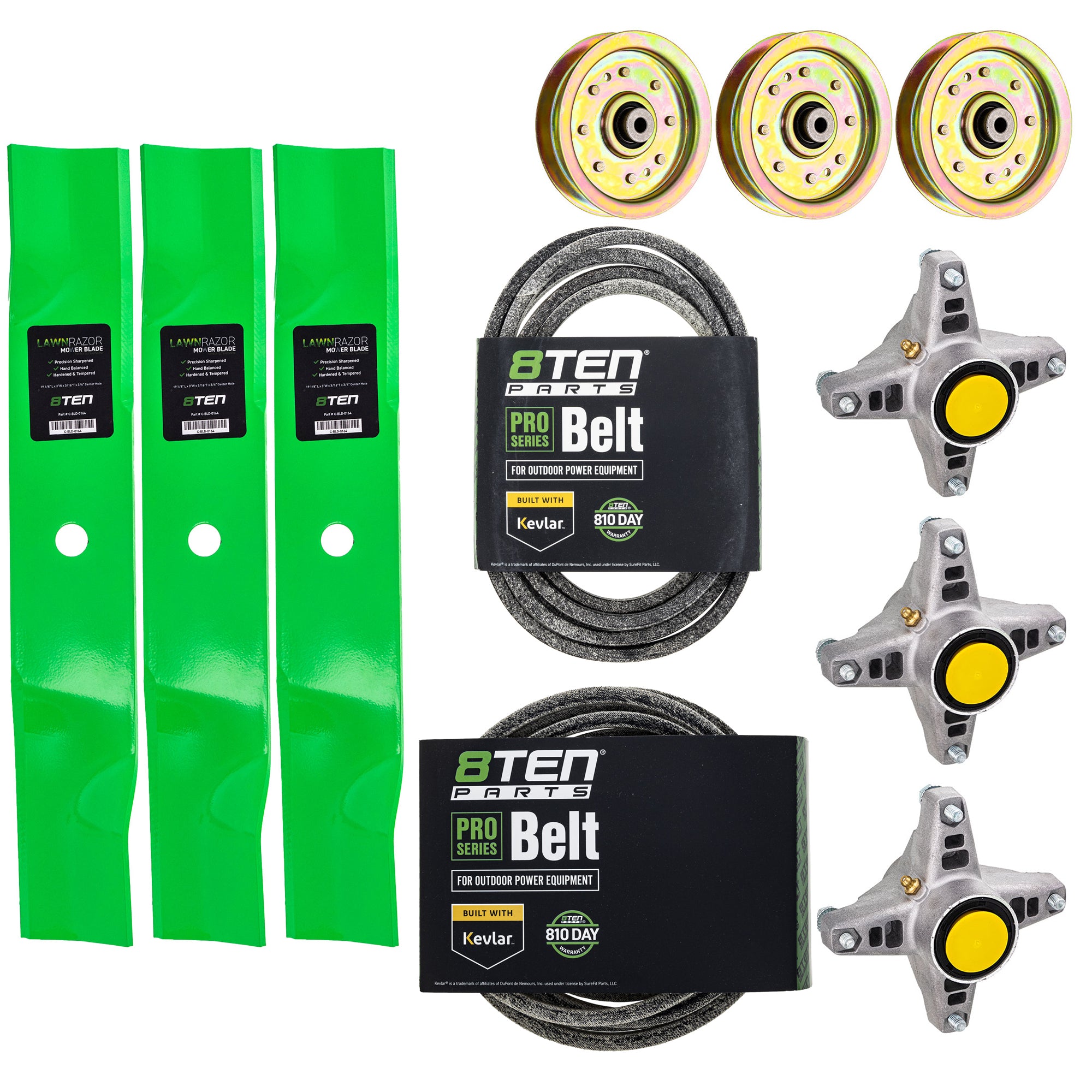 Mower Deck Rebuild Kit for Walbro Stens Oregon MTD Cub Cadet Troy-Bilt Cadet 753-08171 8TEN MK1005689