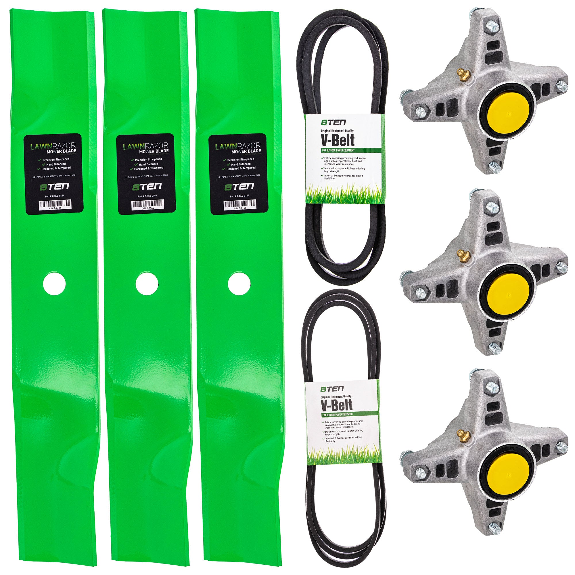 Mower Deck Rebuild Kit for Walbro Stens Oregon MTD Cub Cadet Troy-Bilt Cadet 618-04426 8TEN MK1005690