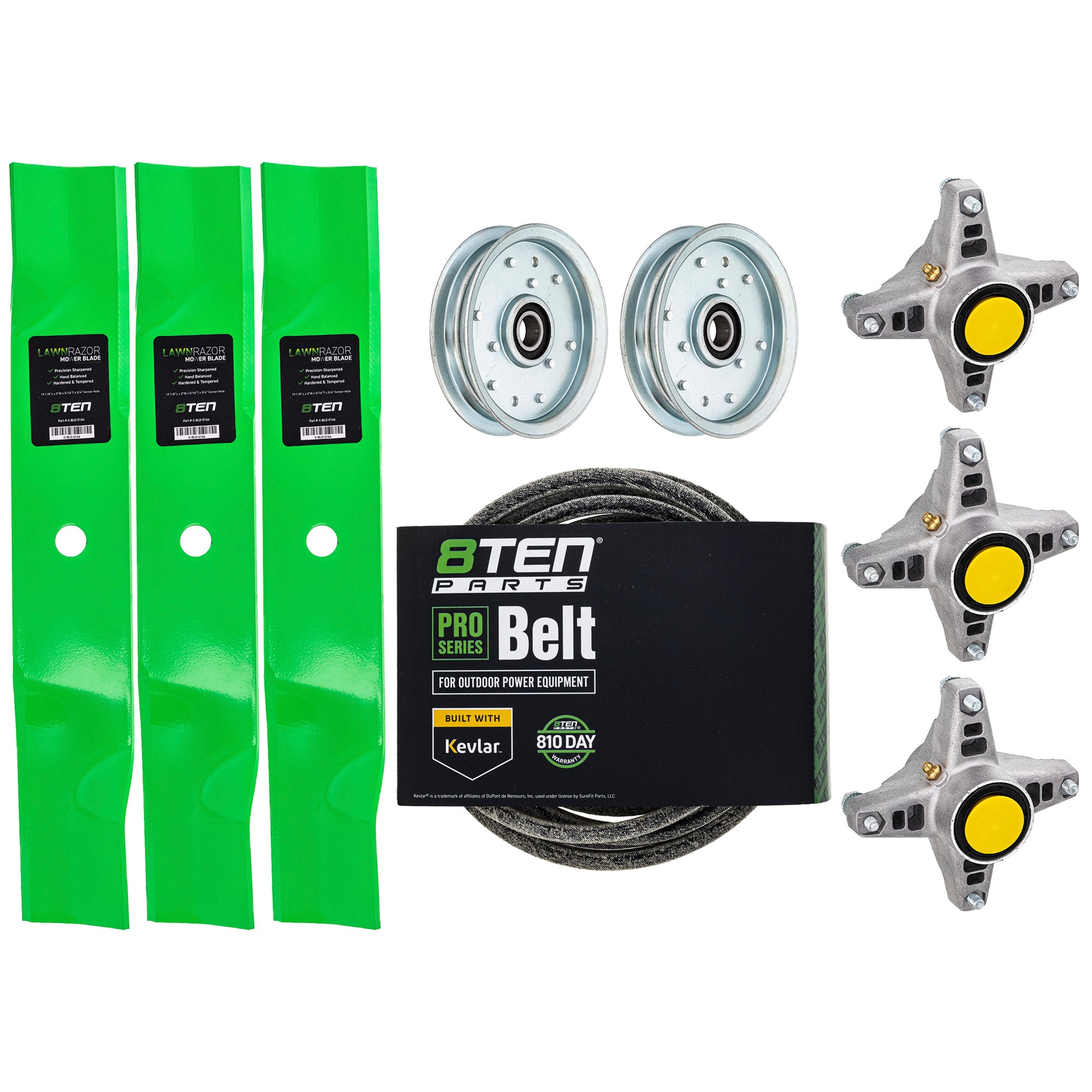 Mower Deck Rebuild Kit for Walbro Stens Oregon MTD Cub Cadet Troy-Bilt Cadet 756-04129 8TEN MK1005691