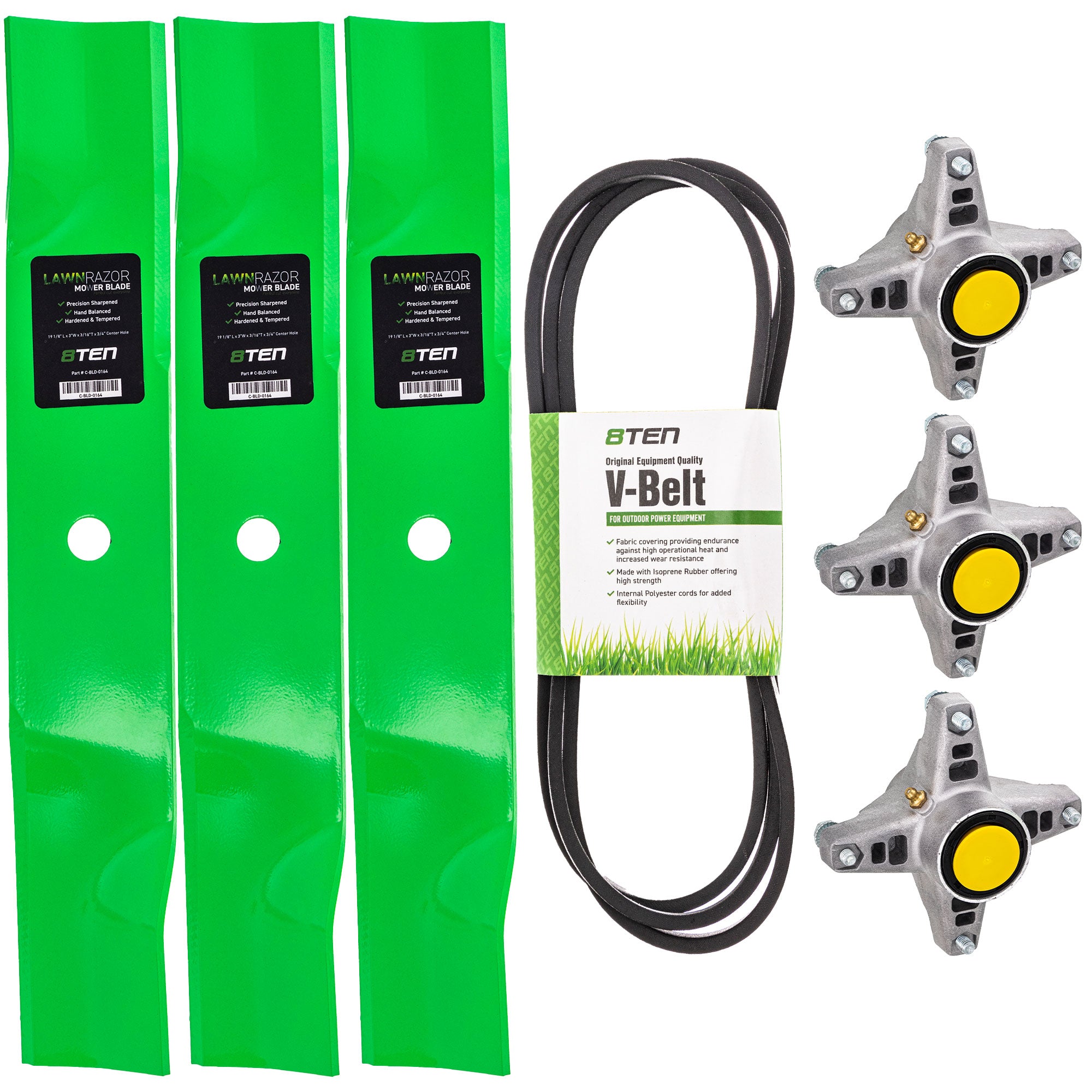 Mower Deck Rebuild Kit for Walbro Stens Oregon MTD Cub Cadet Troy-Bilt Hustler Cadet 8TEN MK1005695