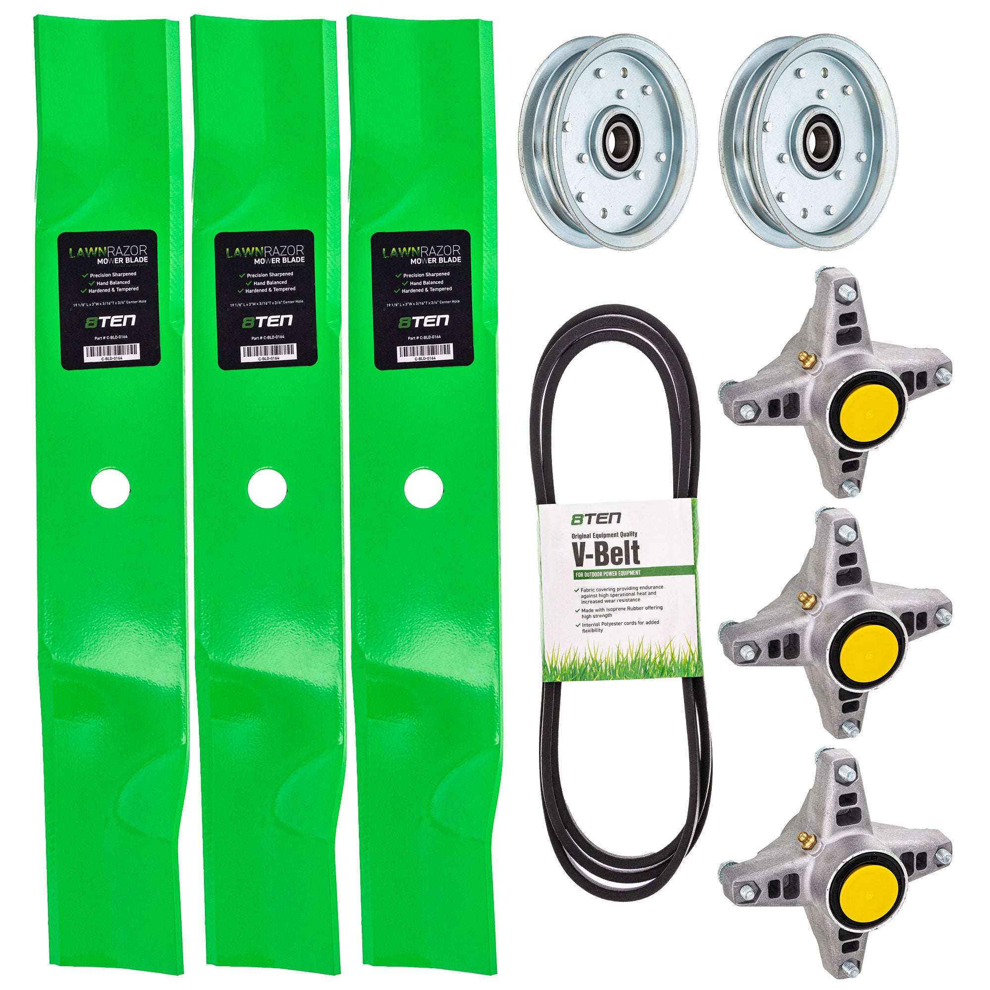 Mower Deck Rebuild Kit for Walbro Stens Oregon MTD Cub Cadet Troy-Bilt Cadet 618-04426 8TEN MK1005696