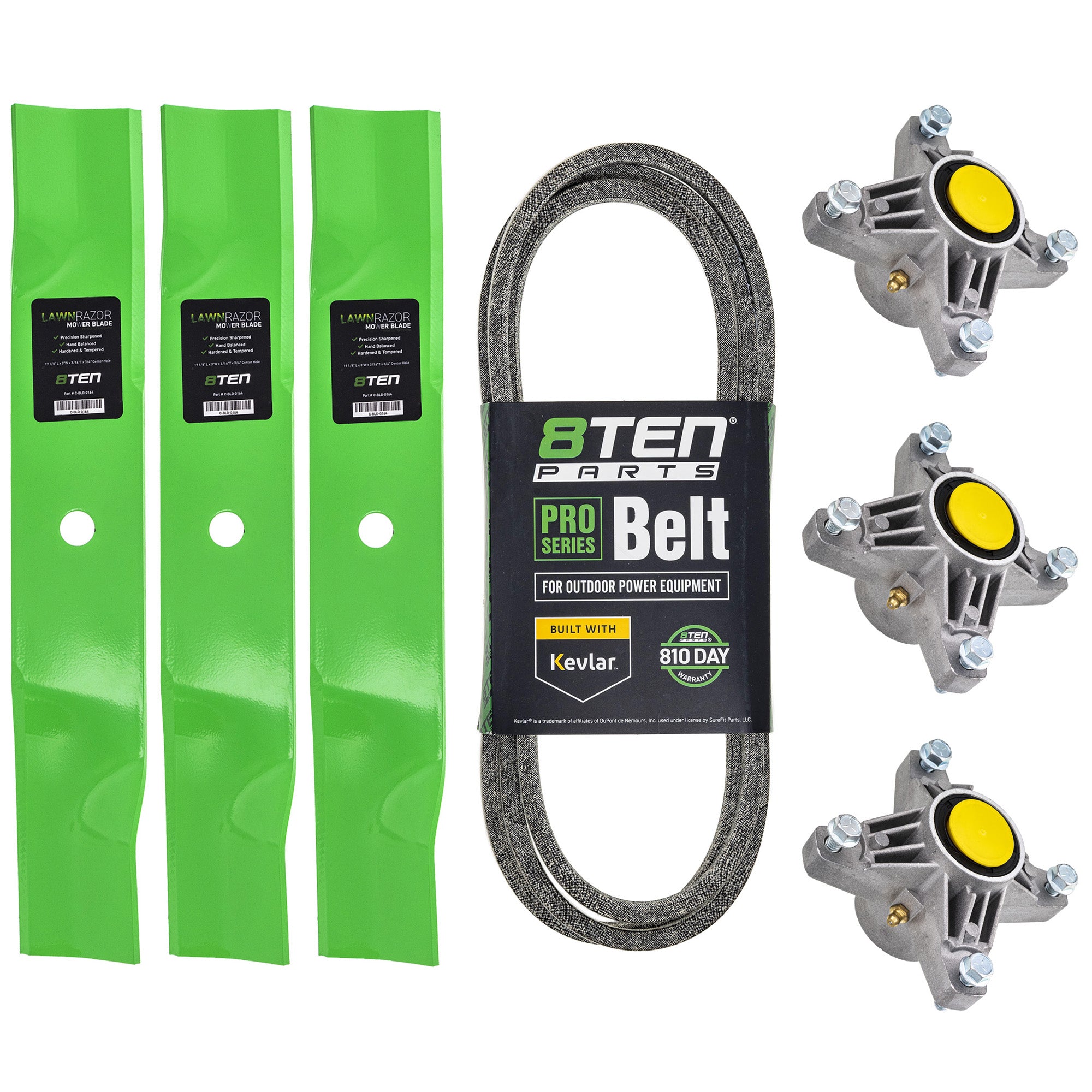Ricambio Tosaerba Troy Bilt 2 Mandrini Lama Per Tagliaerba Cub Cadet, MTD, Troy Bilt - Con Bulloni Ricambio Mandrino Con Bulloni Ricambio Tosaerba Troy Bilt 2 Mandrini Lama Per Tagliaerba Cub Cadet, MTD, Troy Bilt - Con Bulloni Ricambio Mandrino Con Bulloni