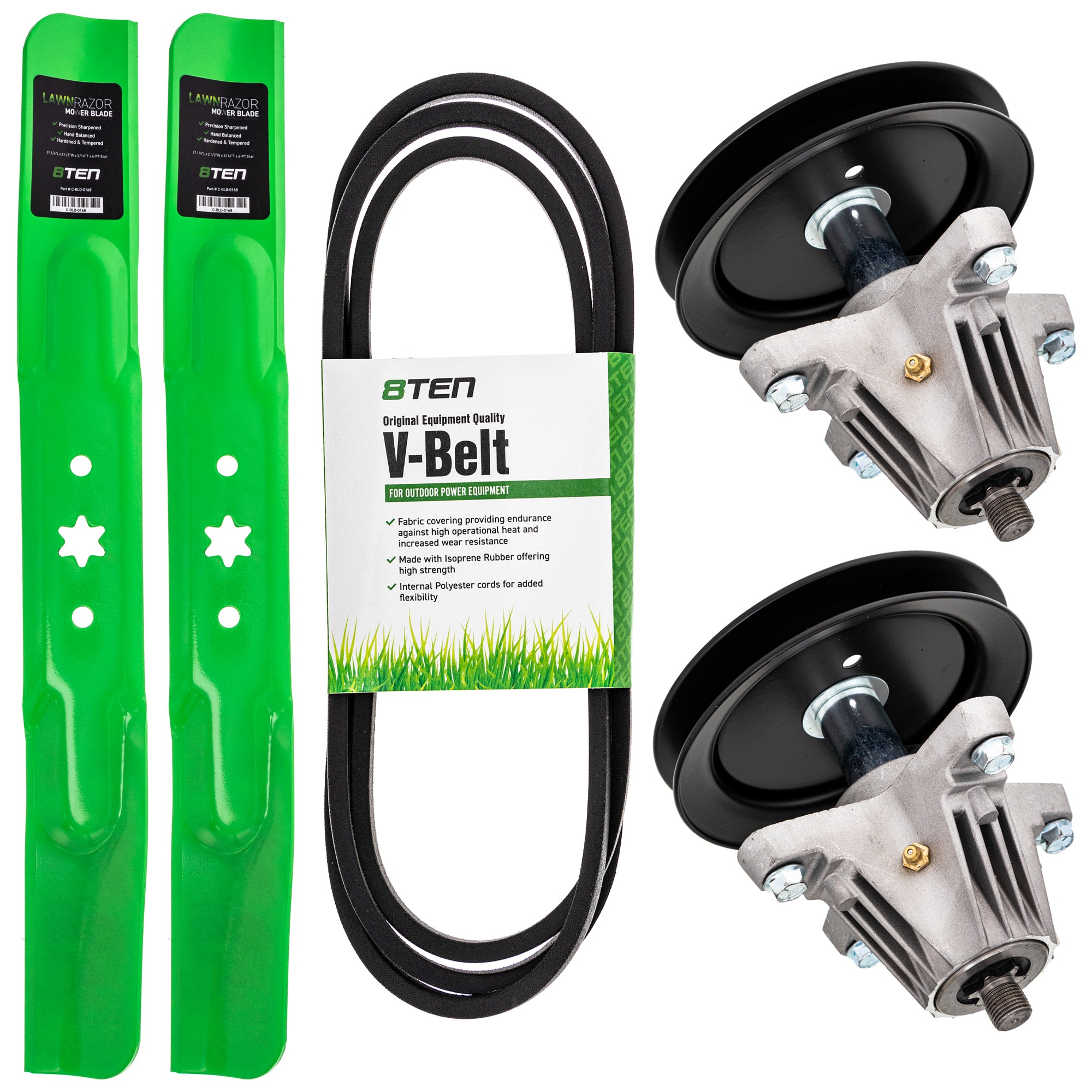 Mower Deck Rebuild Kit for Stens Oregon MTD Cub Cadet Troy-Bilt Cadet 918-04822 942-04308 8TEN MK1005714