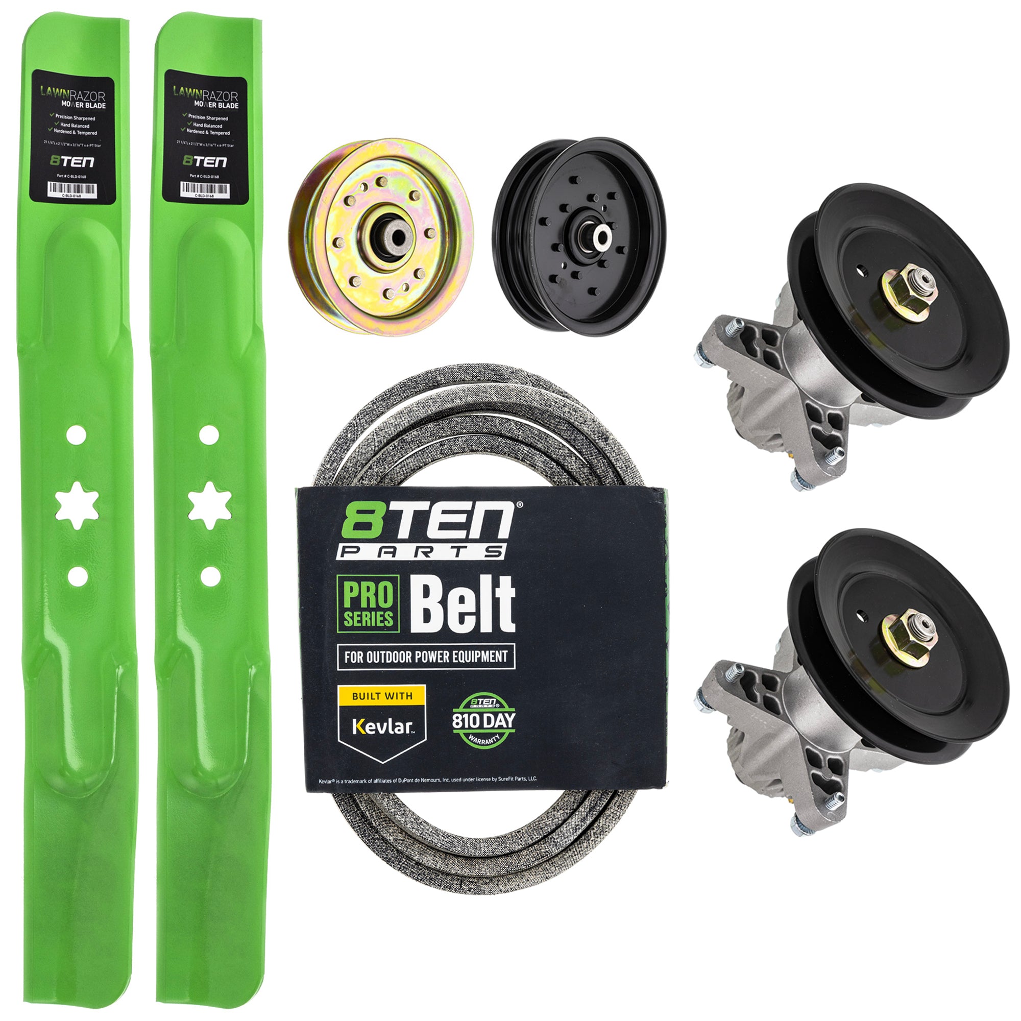 Mower Deck Rebuild Kit for Stens Oregon MTD Cub Cadet Troy-Bilt YT942 YT542K YT542 8TEN MK1005717