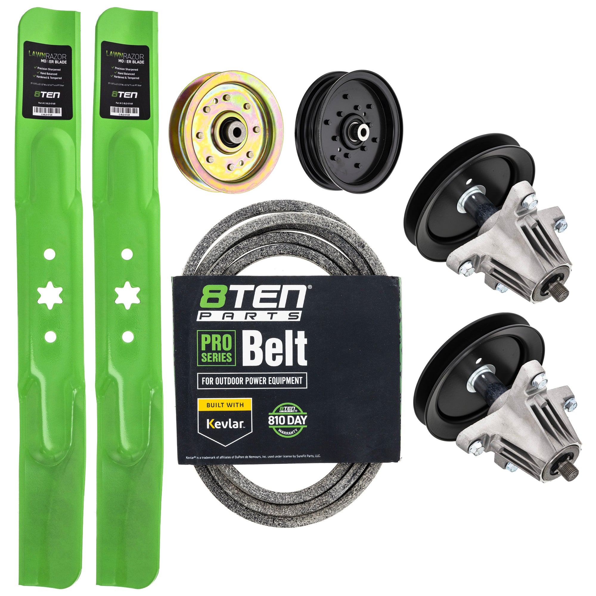 Mower Deck Rebuild Kit for Stens Oregon MTD Cub Cadet Troy-Bilt ZT-42 Mustang Cadet 8TEN MK1005718