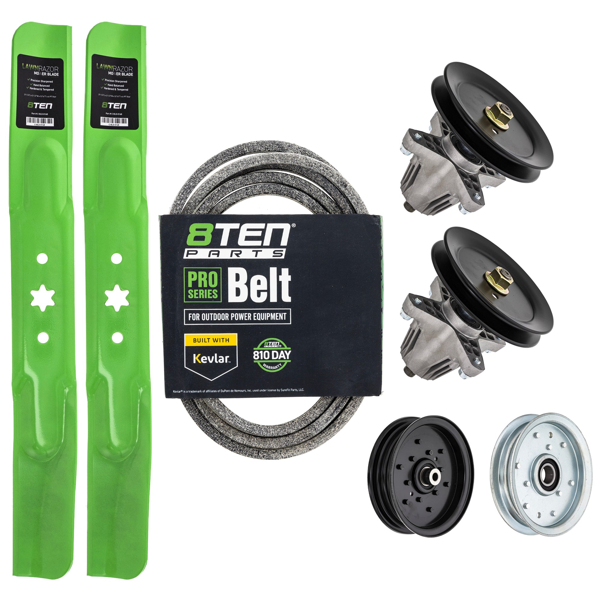 Mower Deck Rebuild Kit for Stens Oregon MTD Cub Cadet Troy-Bilt YT942 YT542K YT542 8TEN MK1005722