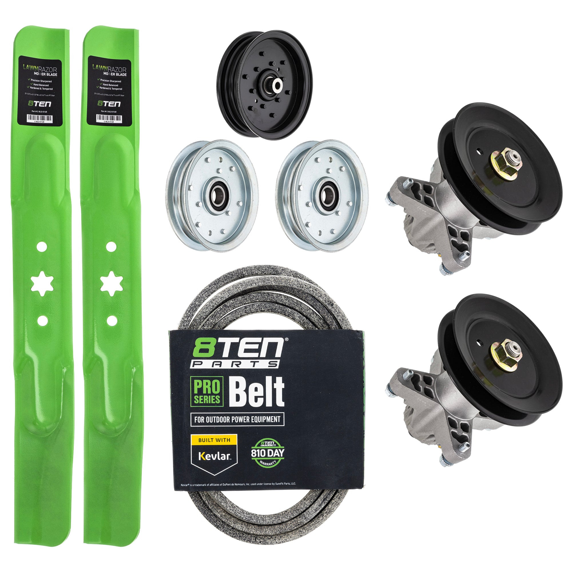 Mower Deck Rebuild Kit for Stens Oregon MTD Cub Cadet Troy-Bilt YT942 YT542K YT542 8TEN MK1005724