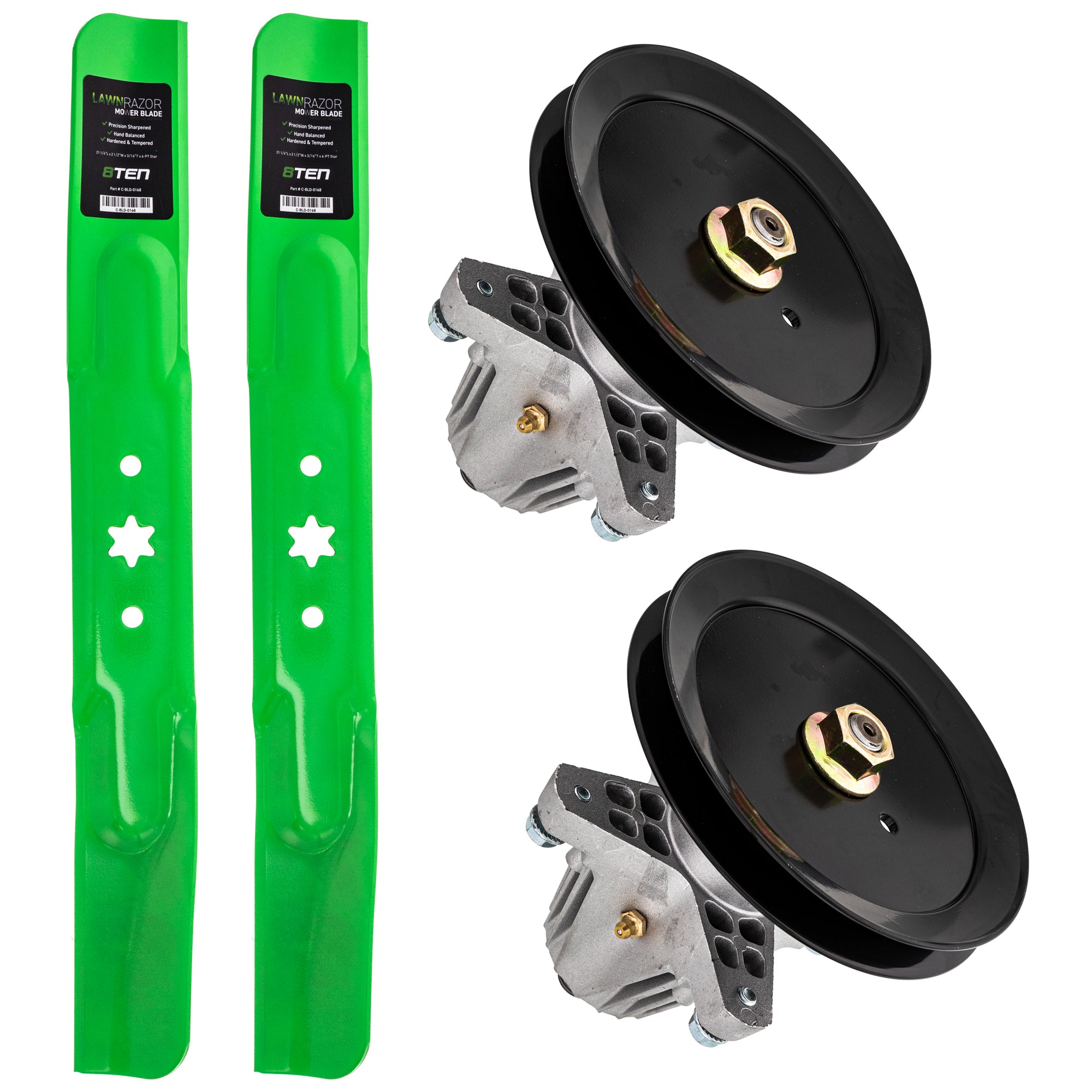 Mower Deck Rebuild Kit for Stens Oregon MTD Cub Cadet Troy-Bilt Cadet 942-04308 954-05021 8TEN MK1005730