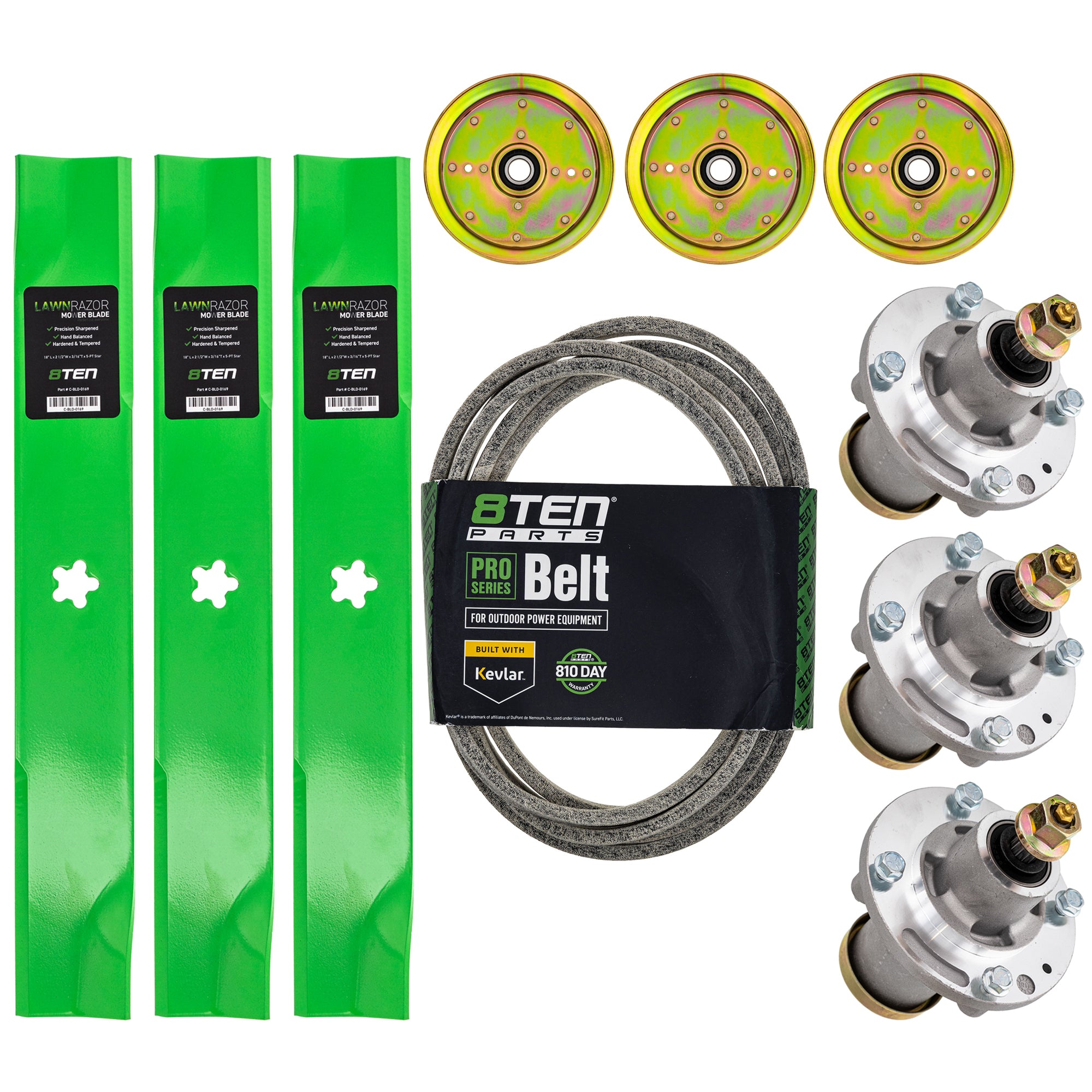 Mower Deck Rebuild Kit for Walbro Stens Oregon Husqvarna Poulan Craftsman AYP RedMax DIXON 8TEN MK1005735