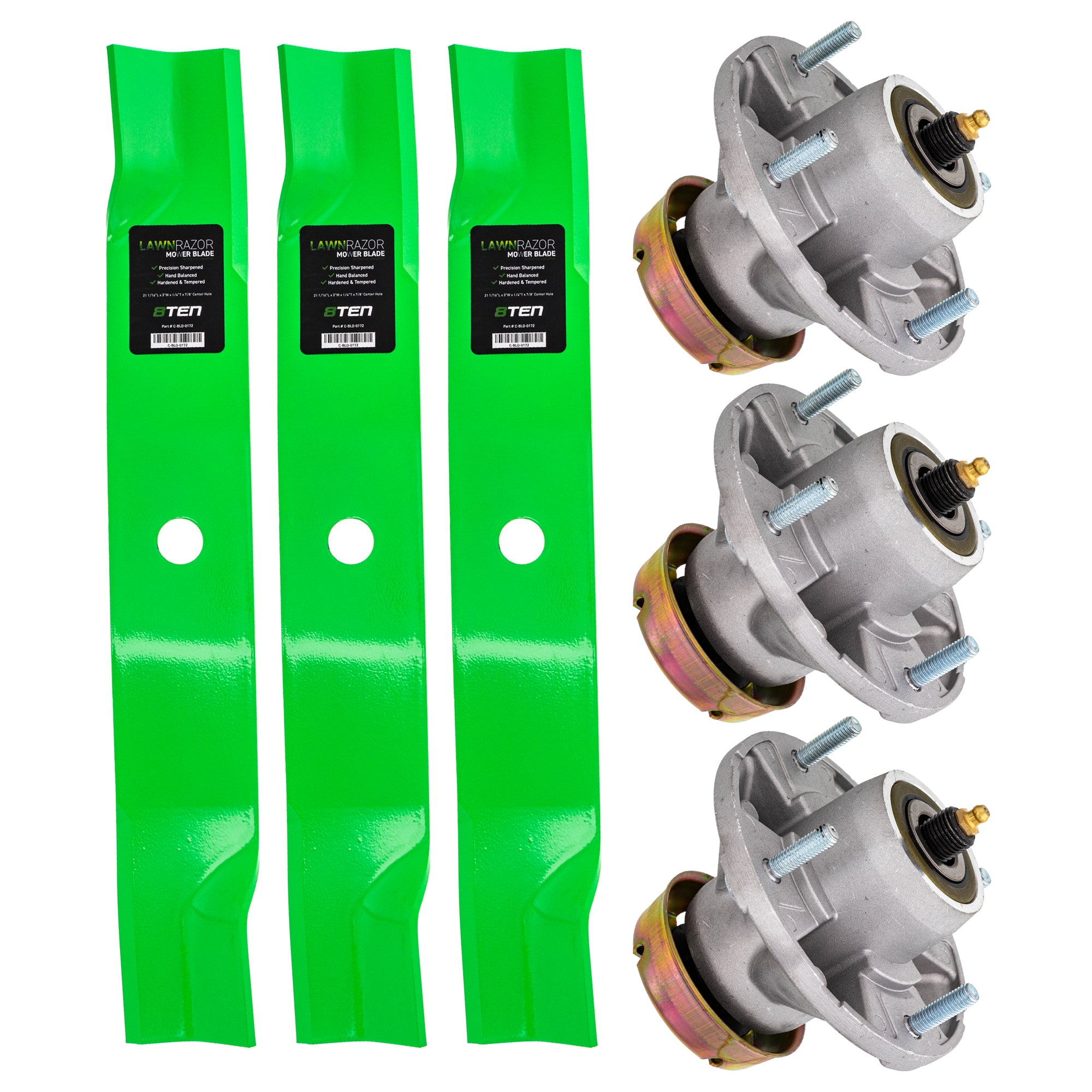 Mower Deck Rebuild Kit for zOTHER Stens Oregon MTD Cub Cadet Troy-Bilt John Deere Deere 8TEN MK1005743