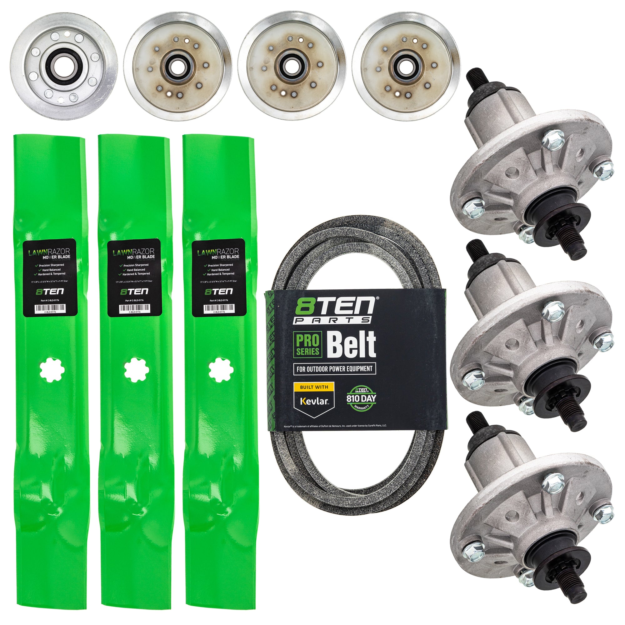 Mower Deck Rebuild Kit for zOTHER Walbro Stens Oregon MTD Cub Cadet Troy-Bilt John Deere 8TEN MK1005747