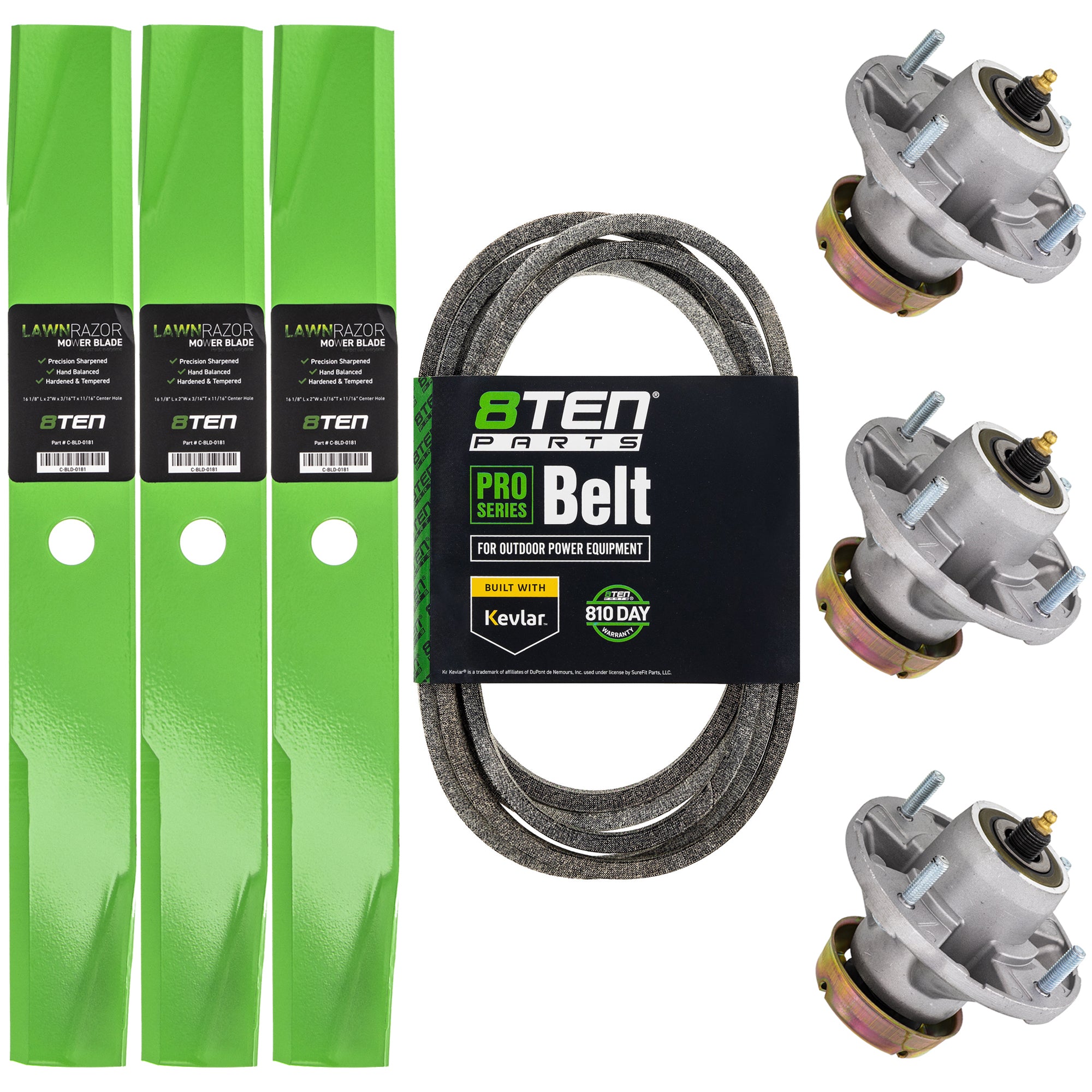 Mower Deck Rebuild Kit for zOTHER Walbro Stens Oregon MTD Cub Cadet Troy-Bilt John Deere 8TEN MK1005756