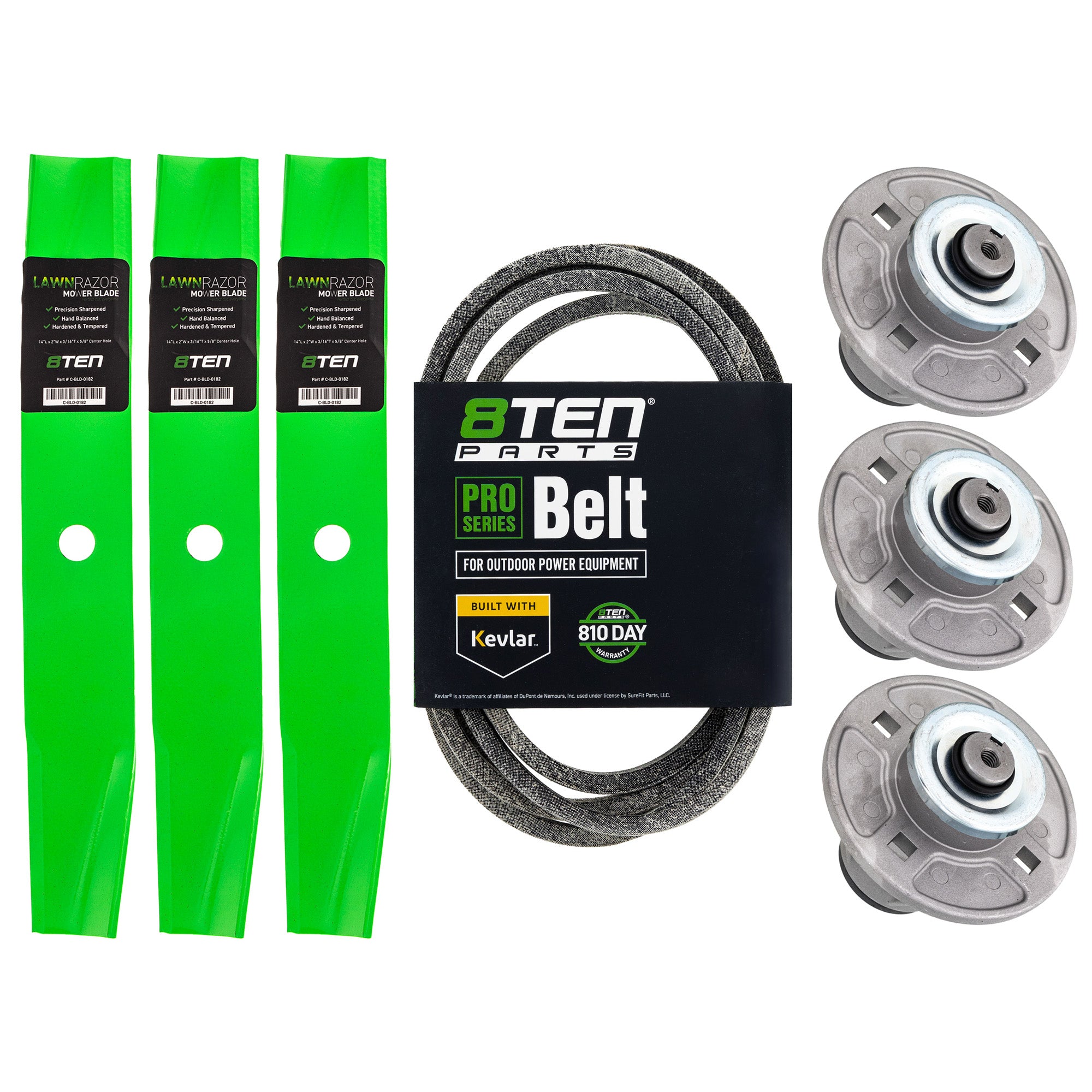 Mower Deck Rebuild Kit for zOTHER Stens Oregon Ariens Gravely ZT Zoom Yellow Dane 51510000 8TEN MK1005762
