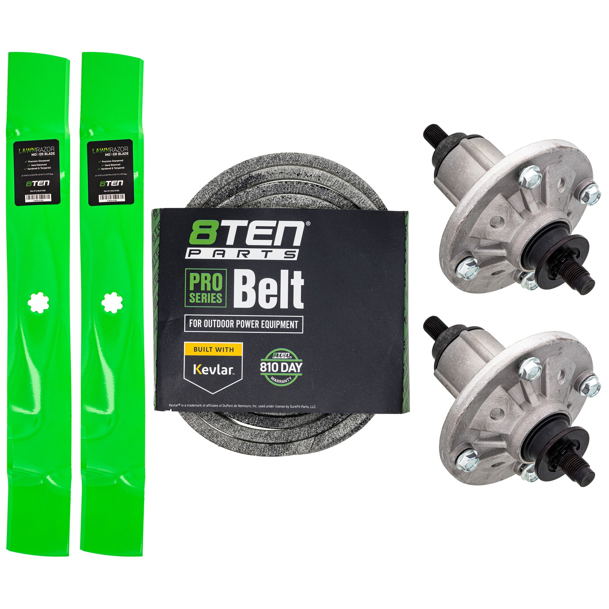 Kit Lame E Mandrini Per Tosaerba John Deere 42 Pollici – Modelli LA120 LA125 LA135 - Foto 1