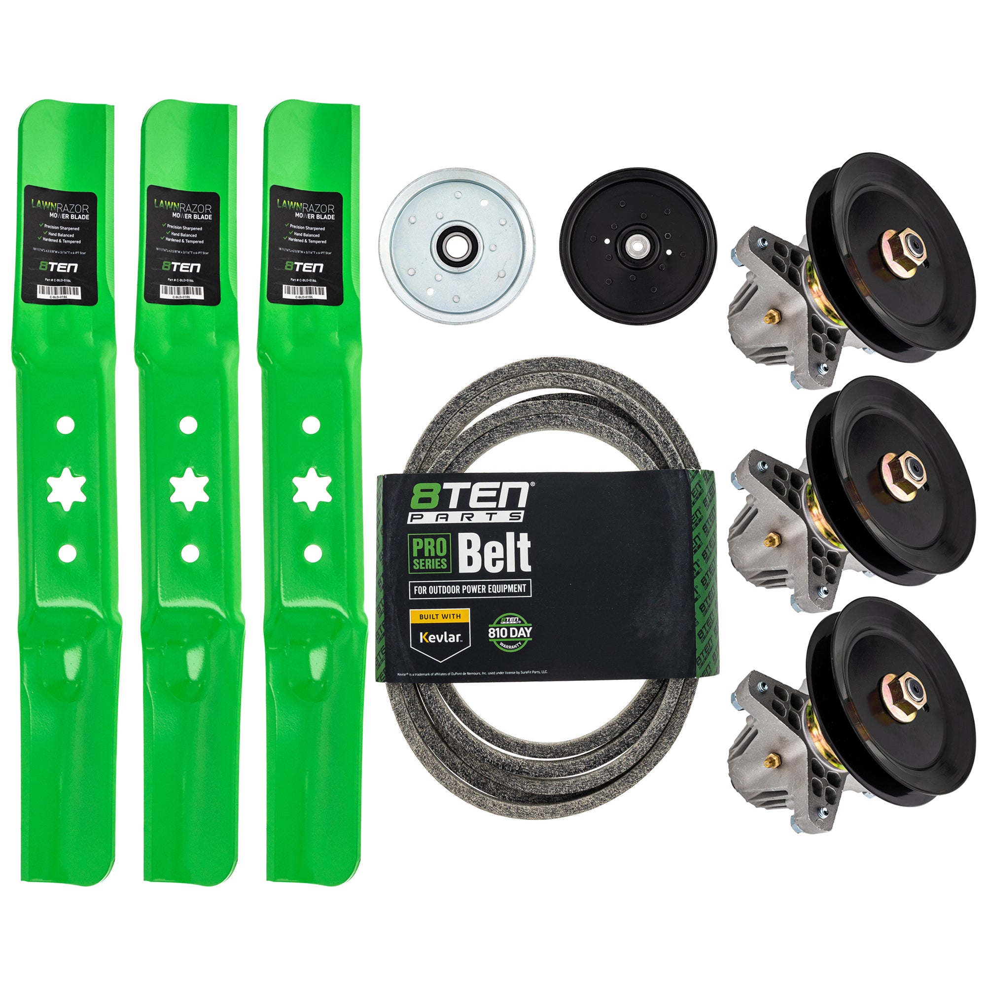 Mower Deck Rebuild Kit for Stens Oregon MTD Cub Cadet Troy-Bilt ZT-S54 ZT-L54 Z6900 Z6600 8TEN MK1005767