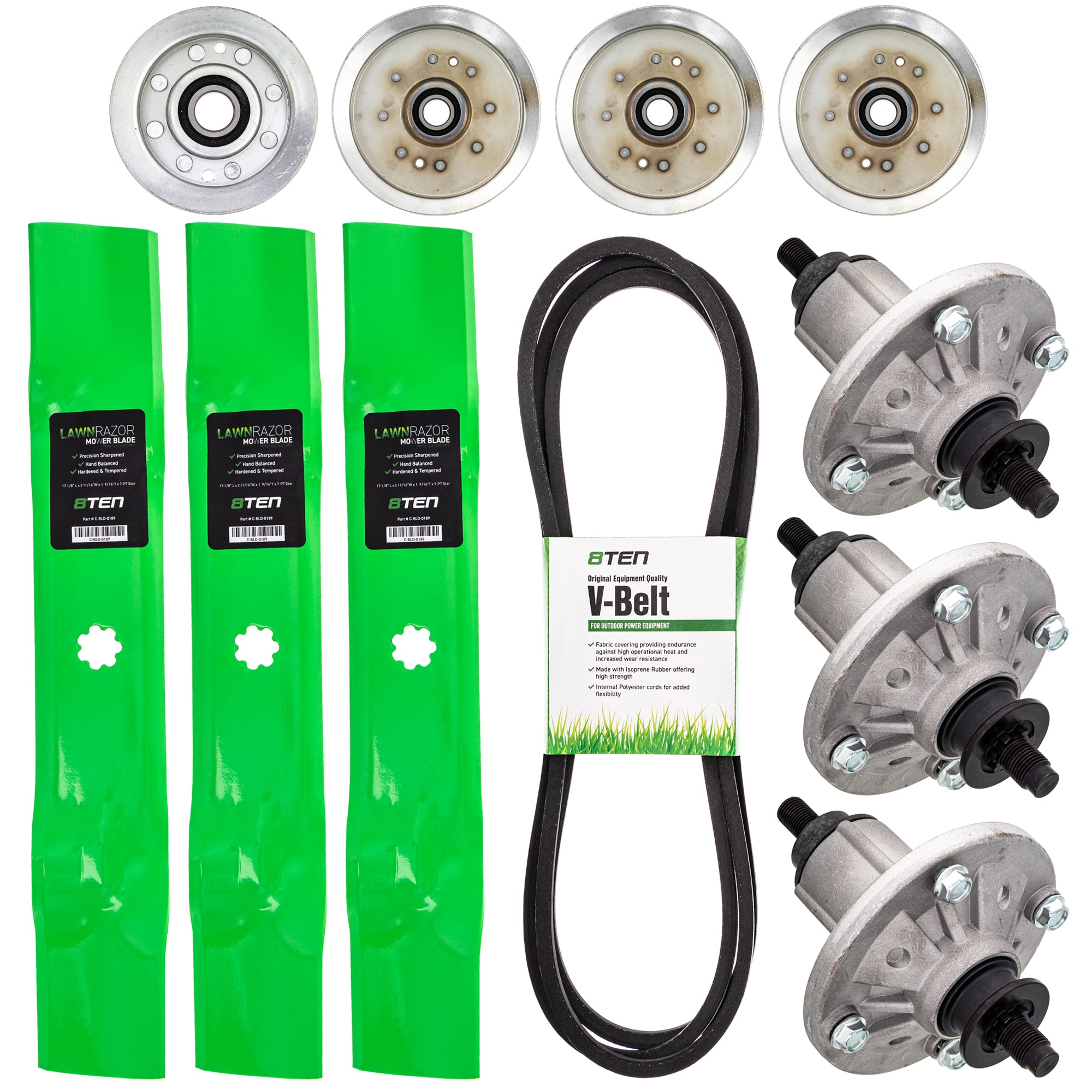 Mower Deck Rebuild Kit for zOTHER Walbro Stens Oregon MTD Cub Cadet Troy-Bilt John Deere 8TEN MK1005780