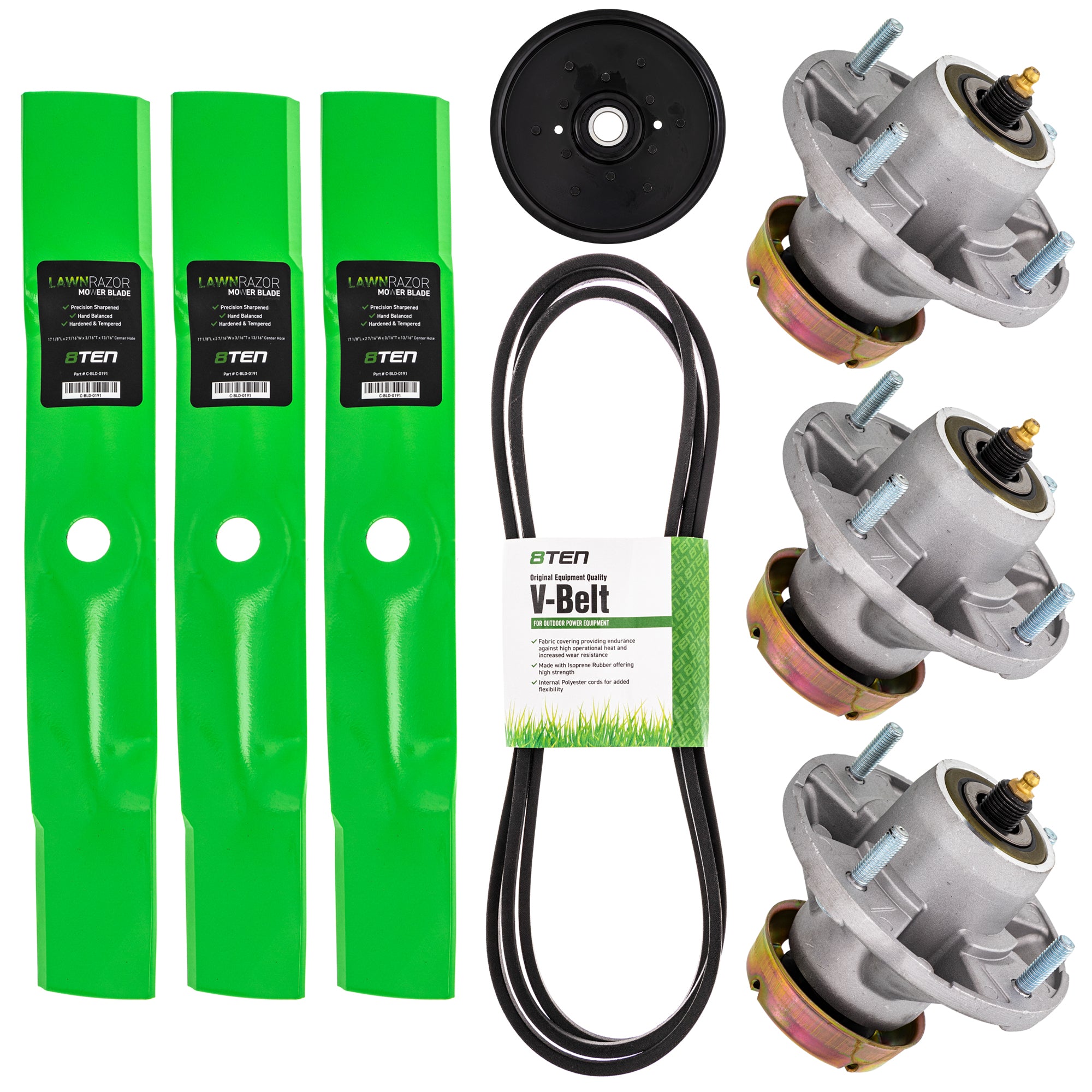 Mower Deck Rebuild Kit for zOTHER Walbro Stens Oregon MTD Cub Cadet Troy-Bilt John Deere 8TEN MK1005789