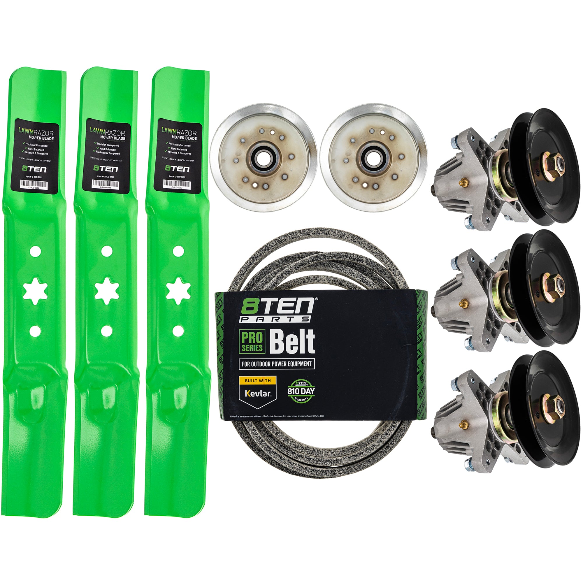 Mower Deck Rebuild Kit for Walbro Toro Exmark Stens Oregon MTD Cub Cadet Troy-Bilt John 8TEN MK1005795