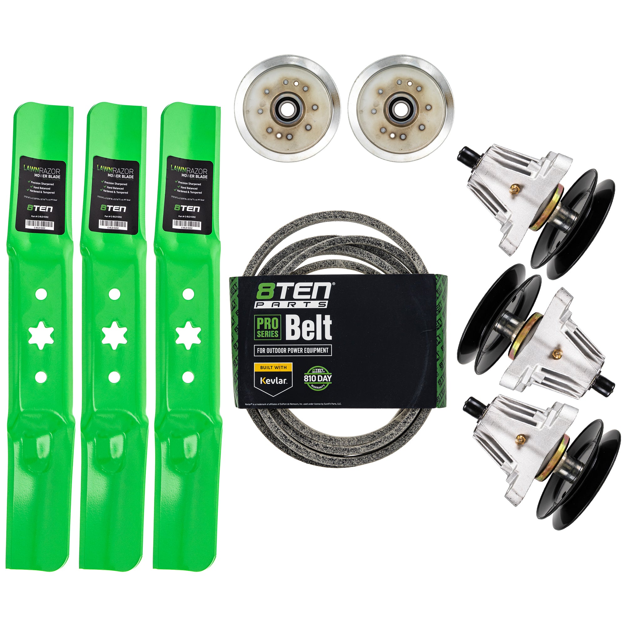 Mower Deck Rebuild Kit for Walbro Toro Exmark Stens Oregon MTD Cub Cadet Troy-Bilt John 8TEN MK1005796