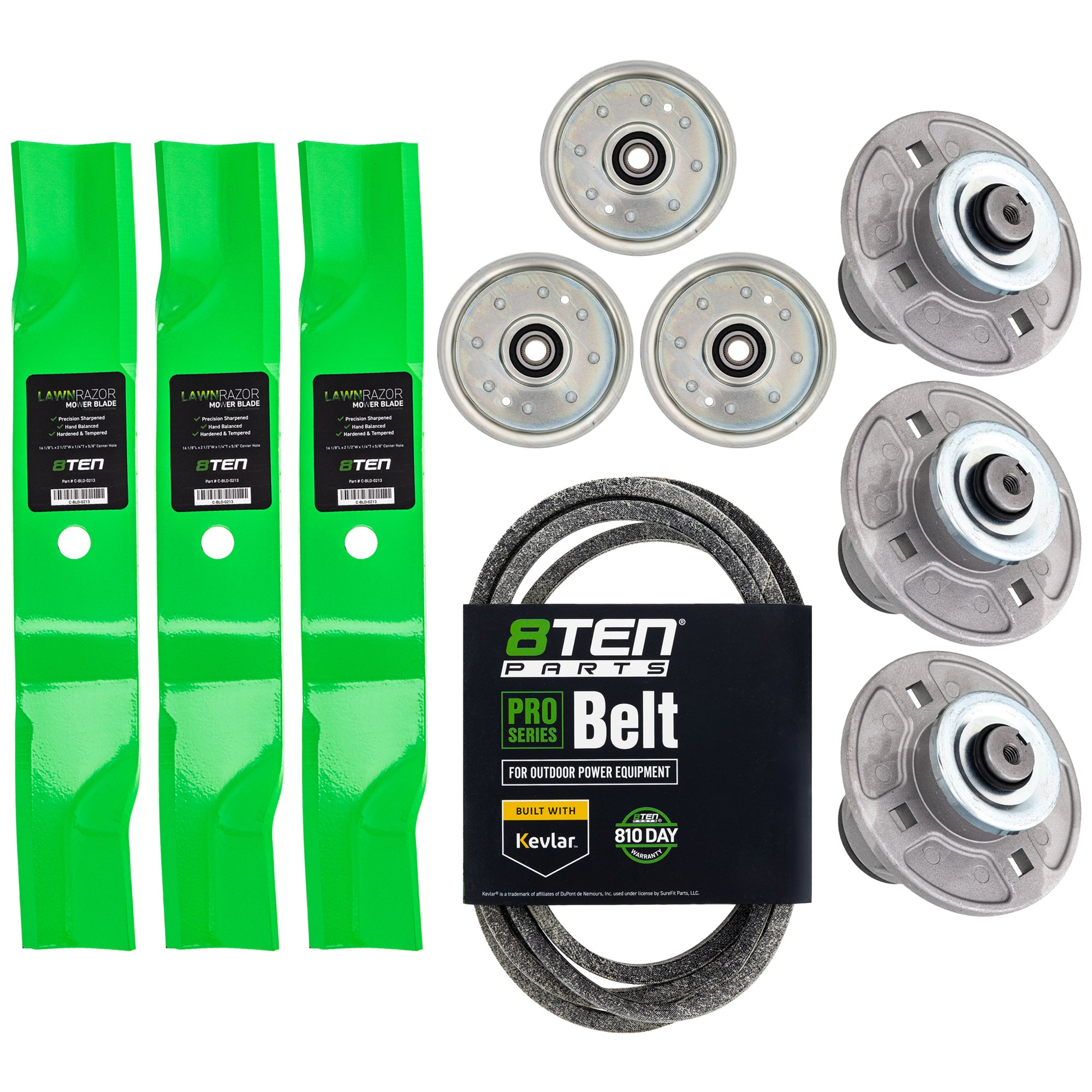 Mower Deck Rebuild Kit for zOTHER YAZOO-KEES Woods Walbro Toro Exmark Stens Snapper Oregon 8TEN MK1005822