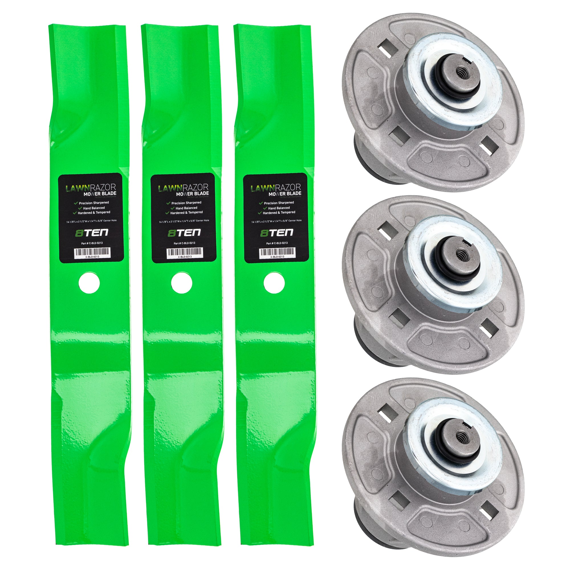Mower Deck Rebuild Kit for Stens Oregon Ariens Gravely ZT Zoom 51510000 61527600 61543800 8TEN MK1005824