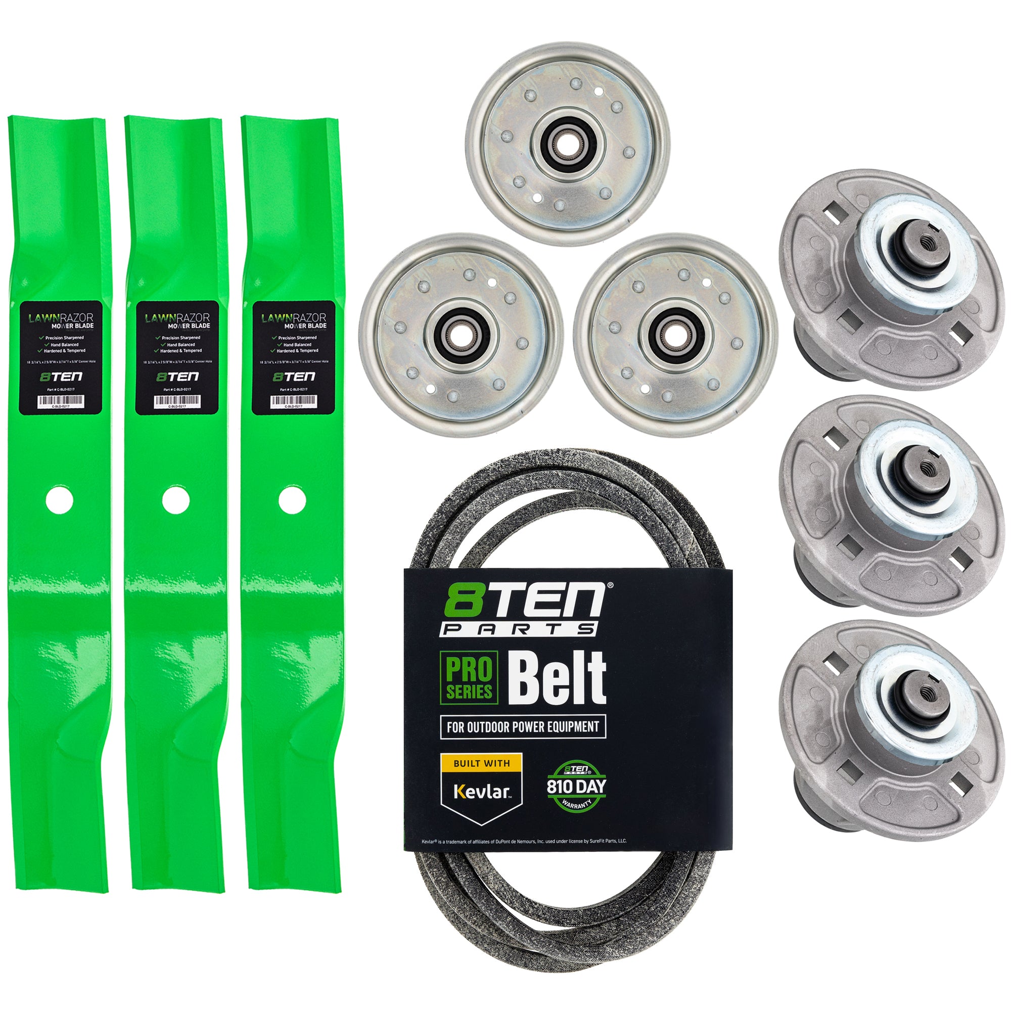 Mower Deck Rebuild Kit for zOTHER YAZOO-KEES Woods Walbro Toro Exmark Stens Snapper Oregon 8TEN MK1005830