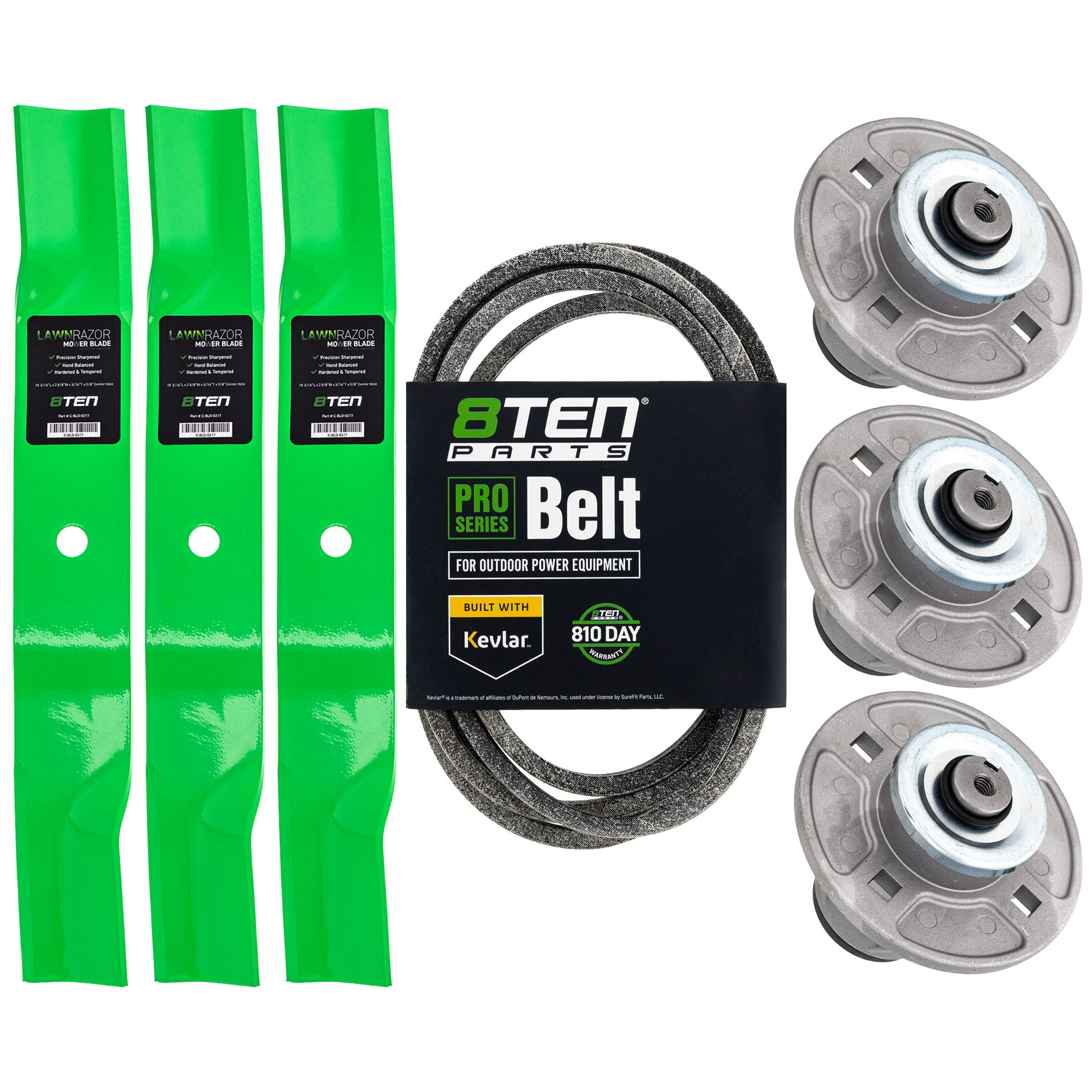 Mower Deck Rebuild Kit for zOTHER Stens Oregon Ariens Gravely ZT Zoom 51510000 61527600 8TEN MK1005831