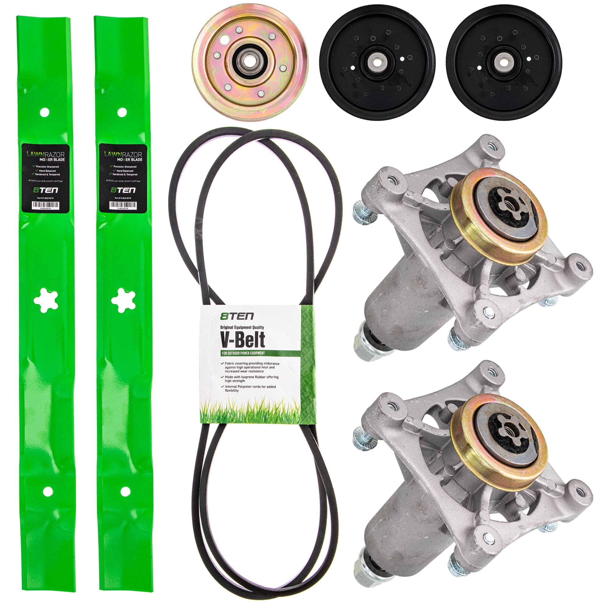 Mower Deck Rebuild Kit for zOTHER Stens Oregon Murray MTD Cub Cadet Troy-Bilt Husqvarna 8TEN MK1005833