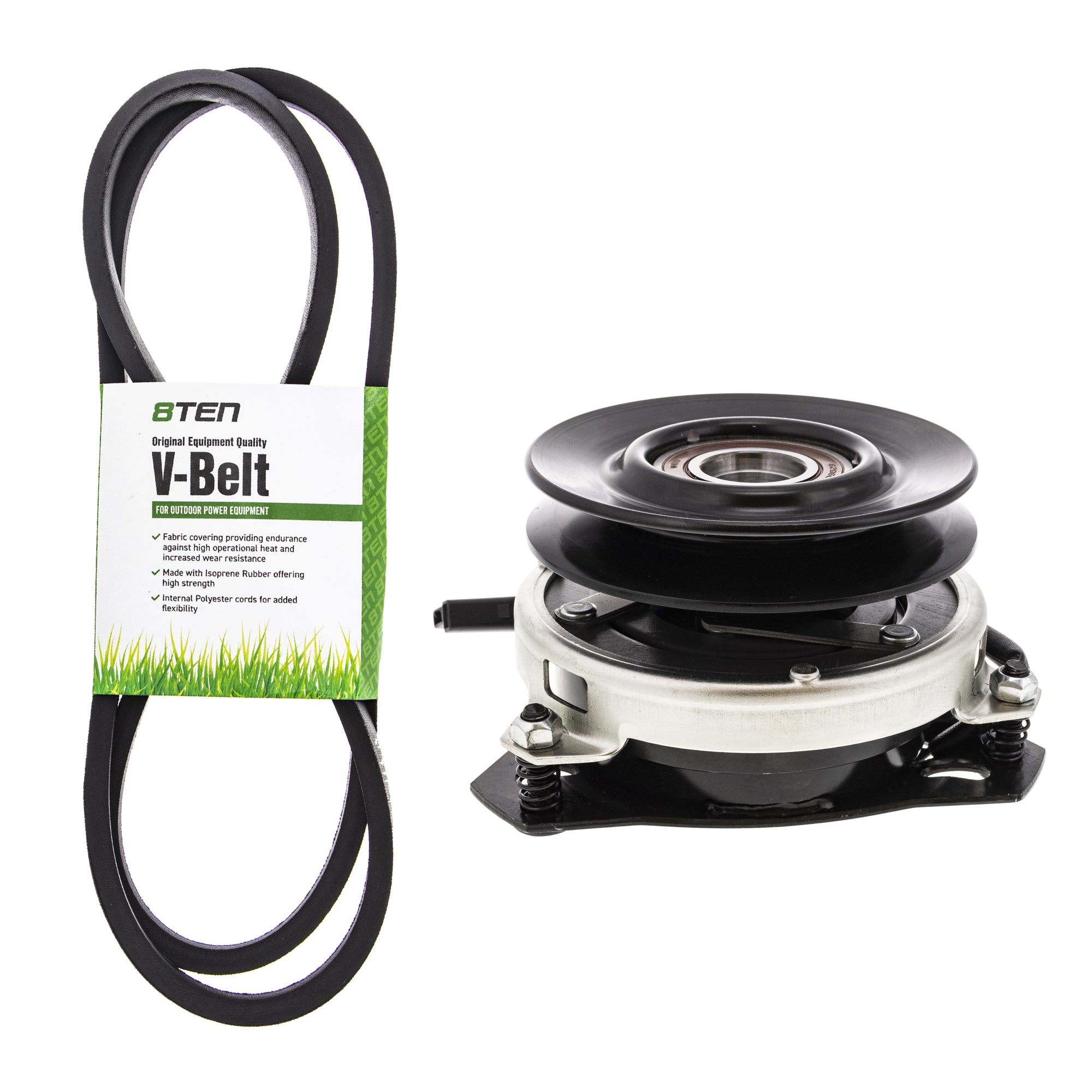 Electric PTO Clutch & Belt Kit for zOTHER Xtreme Warner Stens Simplicity Oregon Ogura MTD 8TEN MK1006315