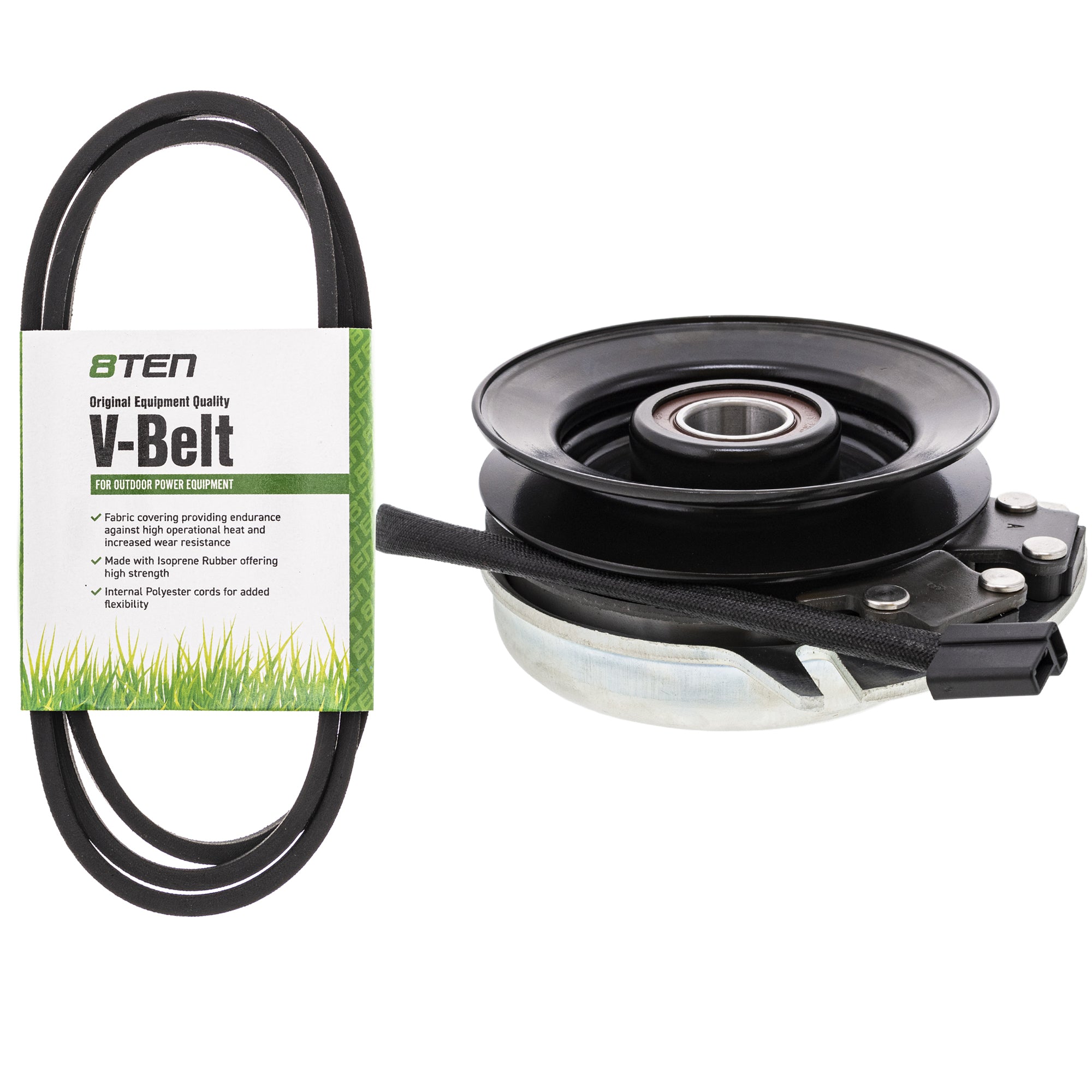 Electric PTO Clutch & Belt Kit for Xtreme Warner Stens Snapper Toro Landscape SIMPLICITY 8TEN MK1006327