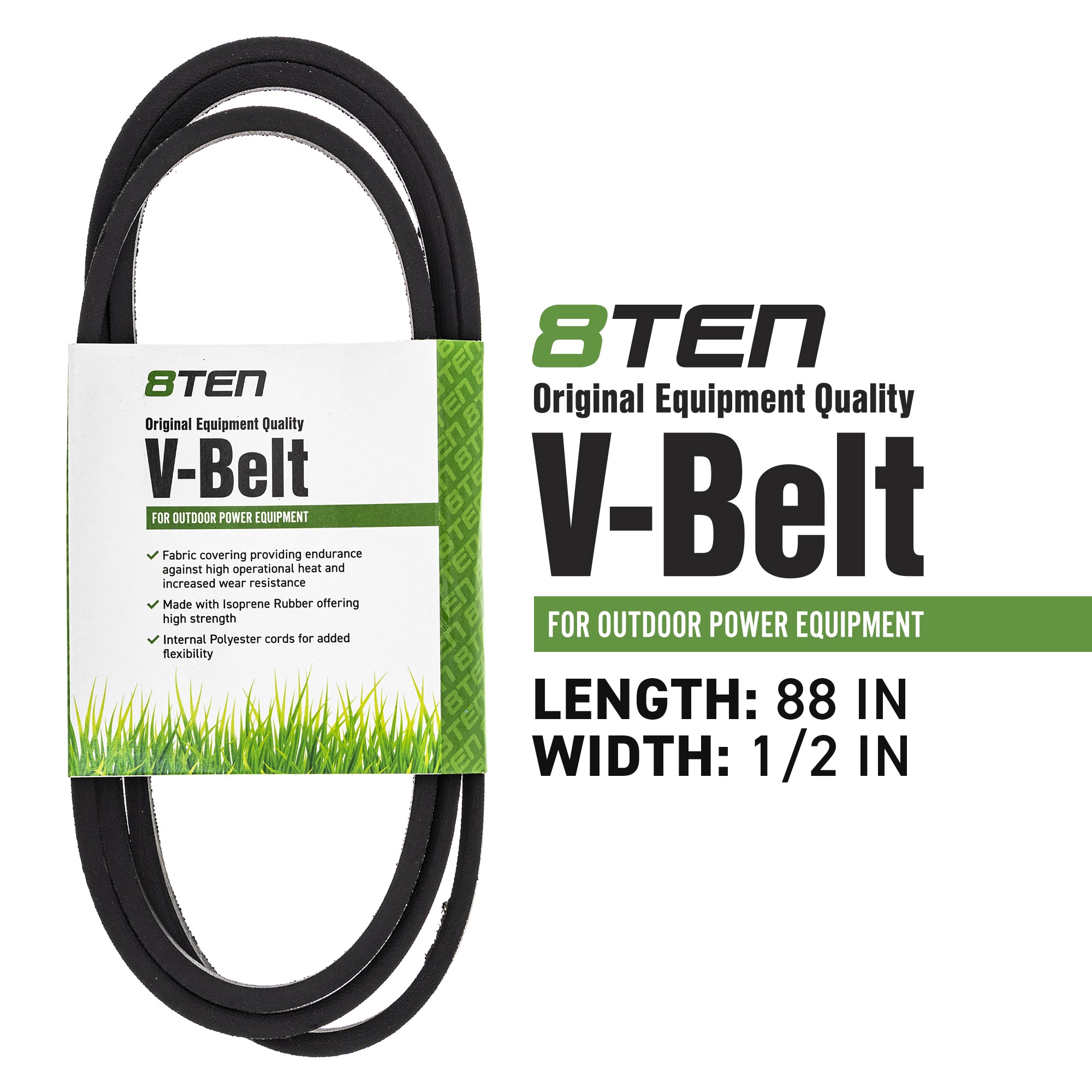 8TEN MK1006329 Clutch Belt Kit for Xtreme Warner Stens Snapper