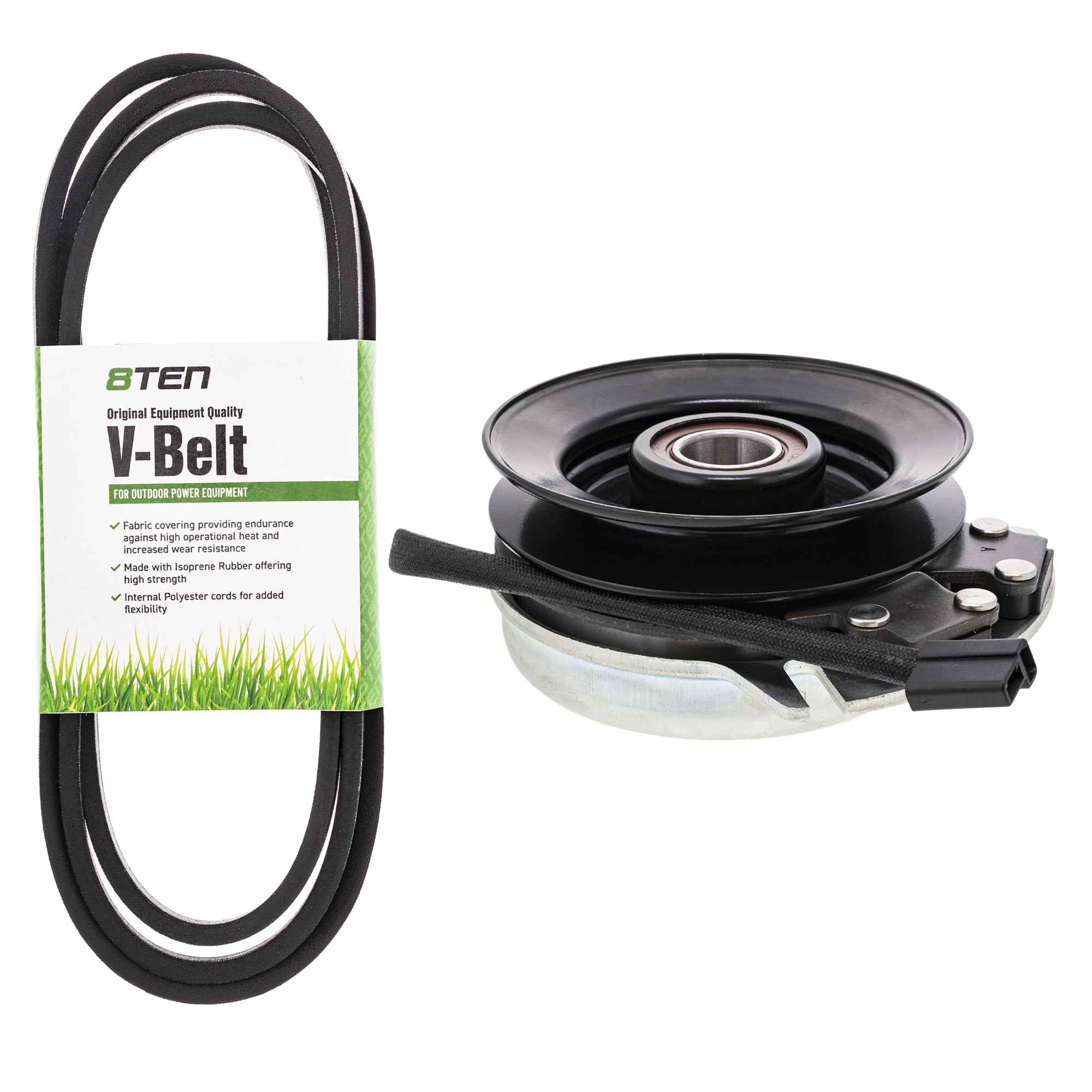 Electric PTO Clutch & Belt Kit for Xtreme Warner Stens Snapper Toro Landscape SIMPLICITY 8TEN MK1006332