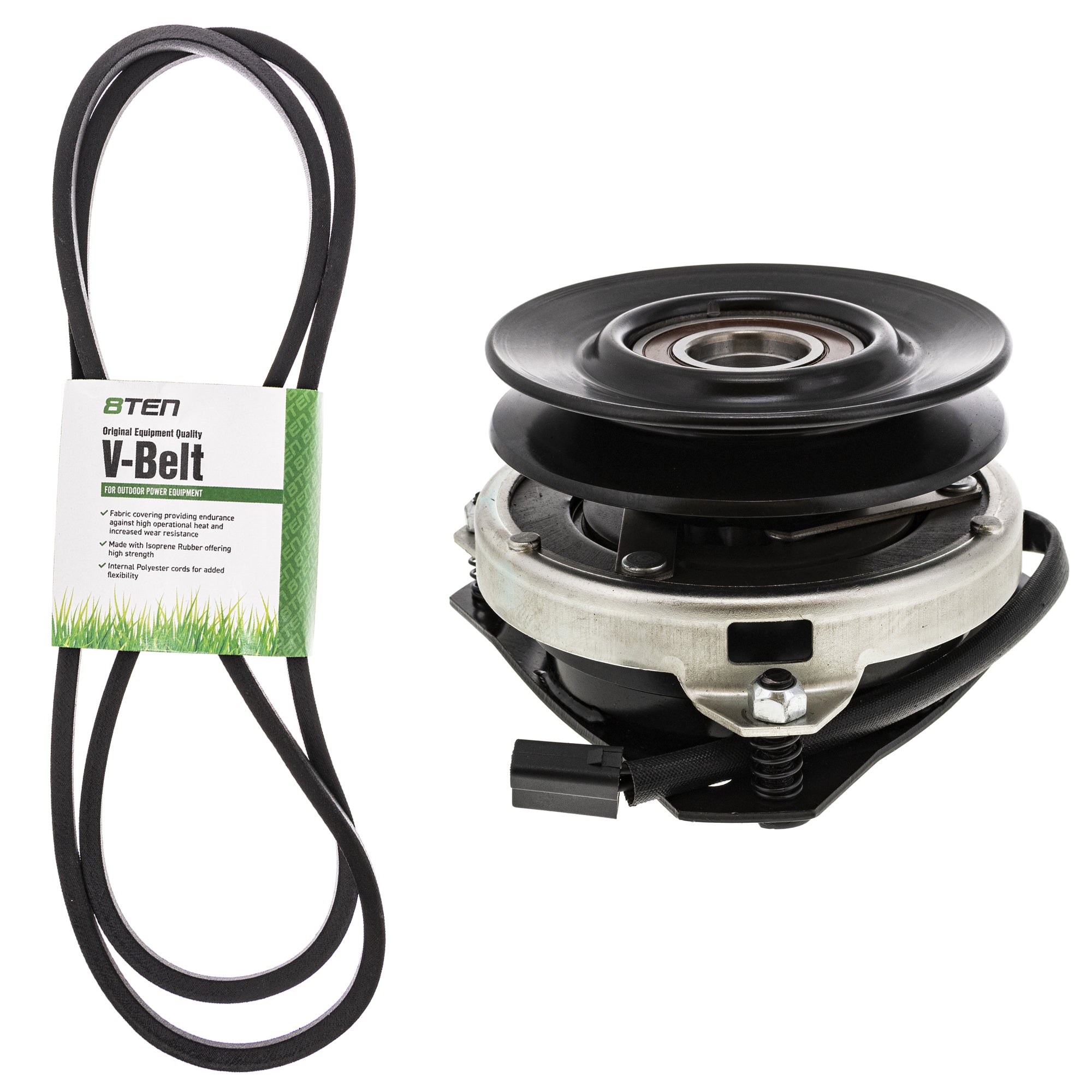 Electric PTO Clutch & Belt Kit for zOTHER Xtreme Warner Stens Oregon MTD Cub Cadet 8TEN MK1006334
