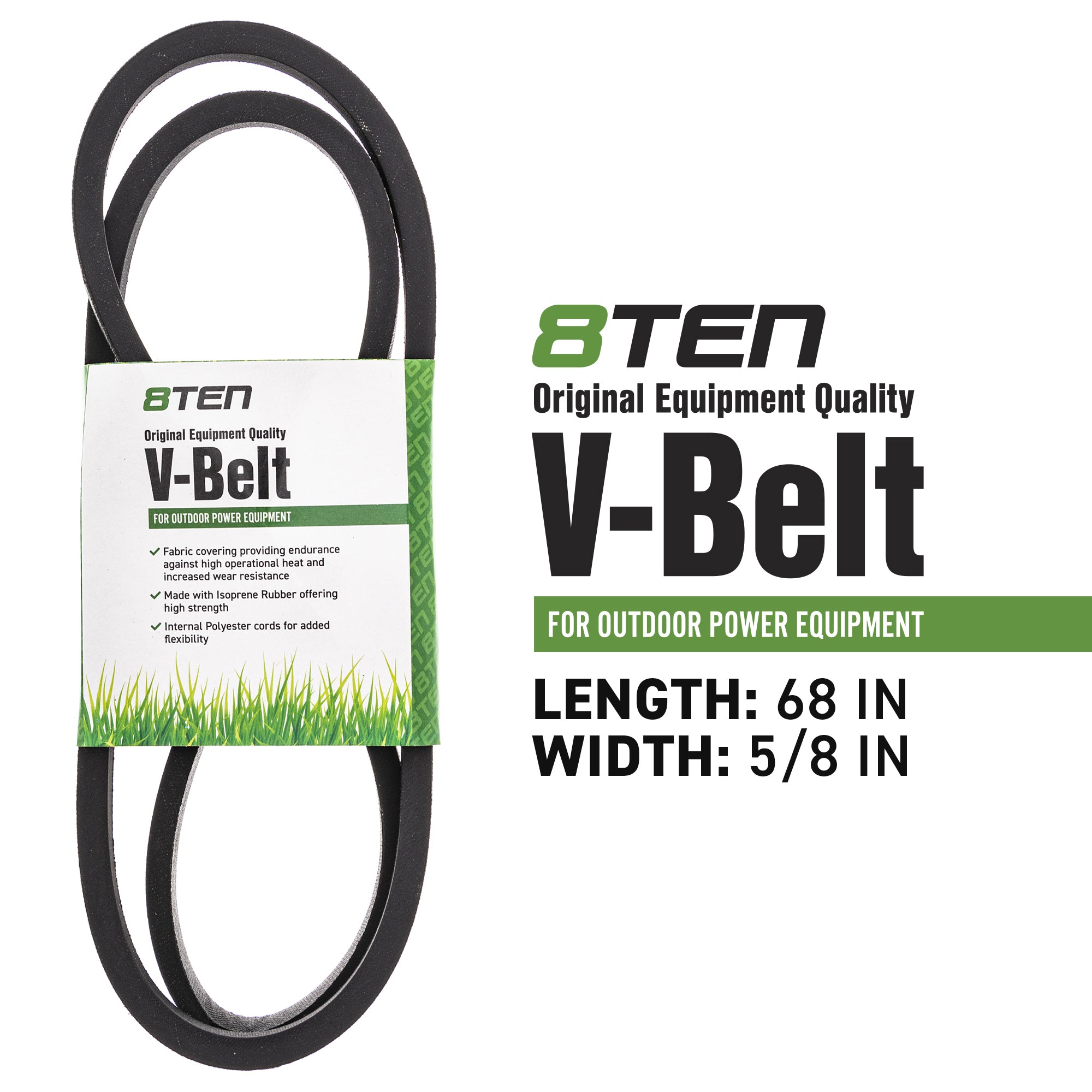 8TEN MK1006343 Clutch Belt Kit for Xtreme Warner Stens Oregon MTD