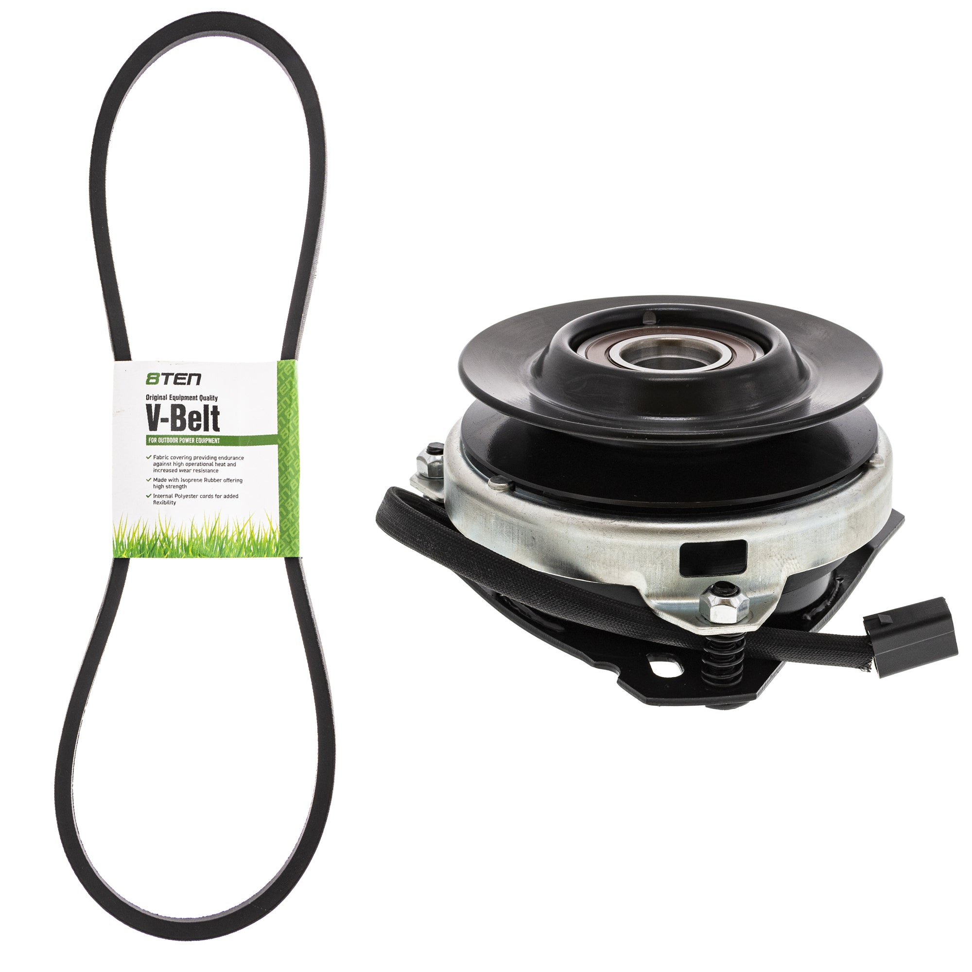 Electric PTO Clutch & Belt Kit for Xtreme Warner Toro Exmark-WHEELHORSE Toro Exmark Stens 8TEN MK1006364