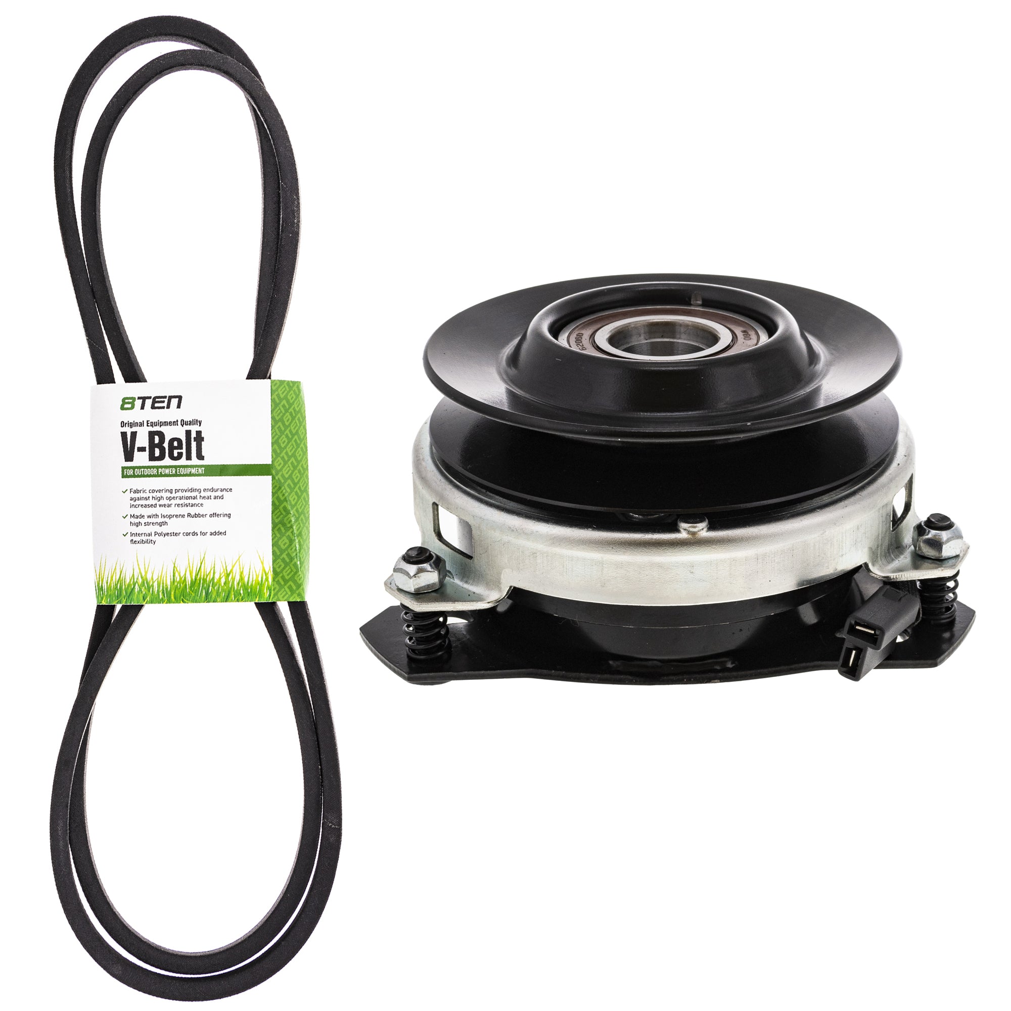 Electric PTO Clutch & Belt Kit for zOTHER Xtreme Warner Stens John Deere Deere 5215-34 8TEN MK1006371