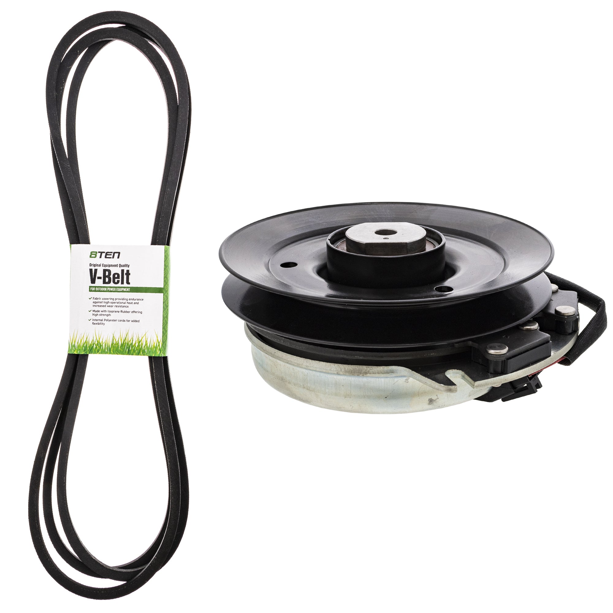 Electric PTO Clutch & Belt Kit for zOTHER Xtreme Warner Toro Exmark Stens Oregon Next 8TEN MK1006375