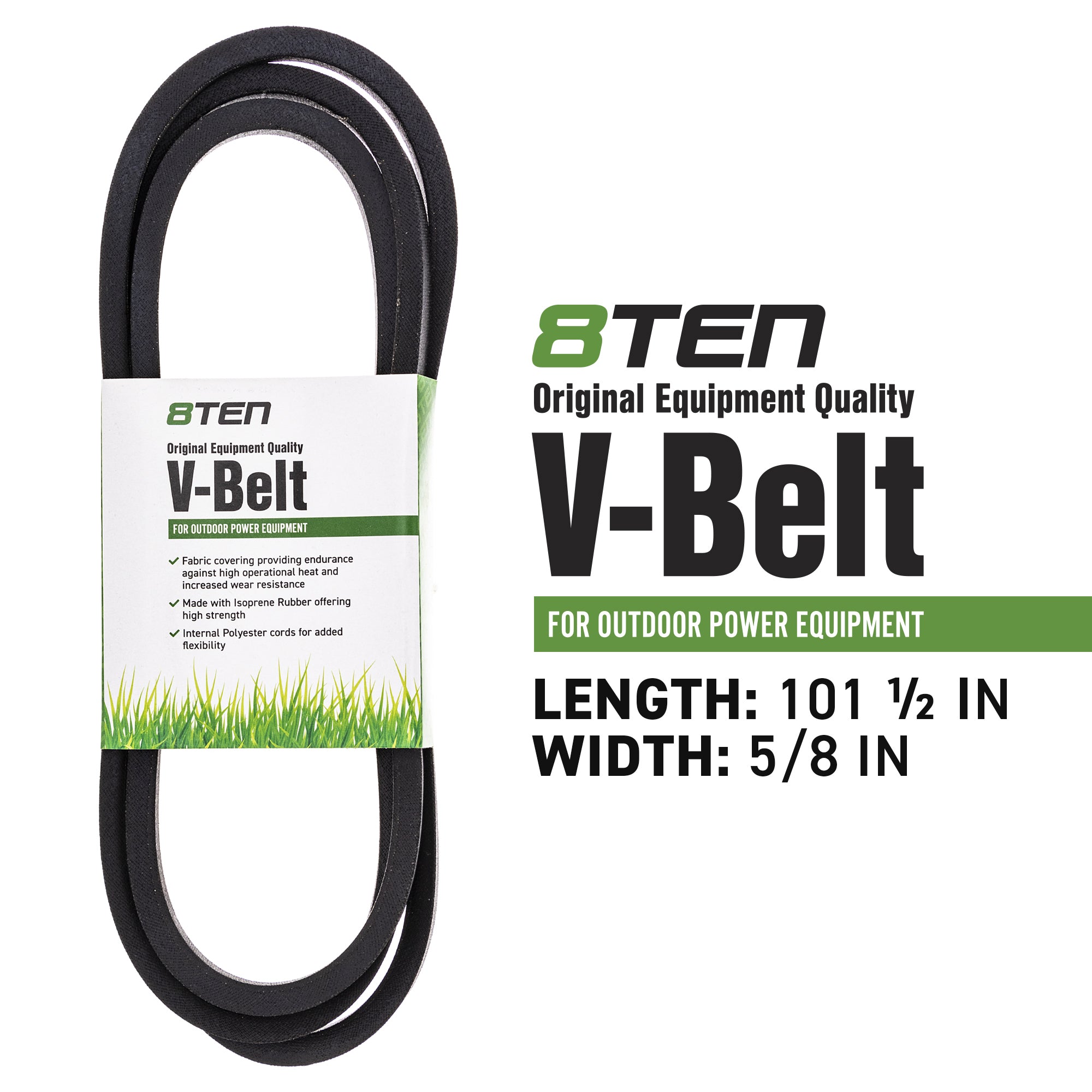 8TEN MK1006390 Clutch Belt Kit for zOTHER Warner Toro Exmark