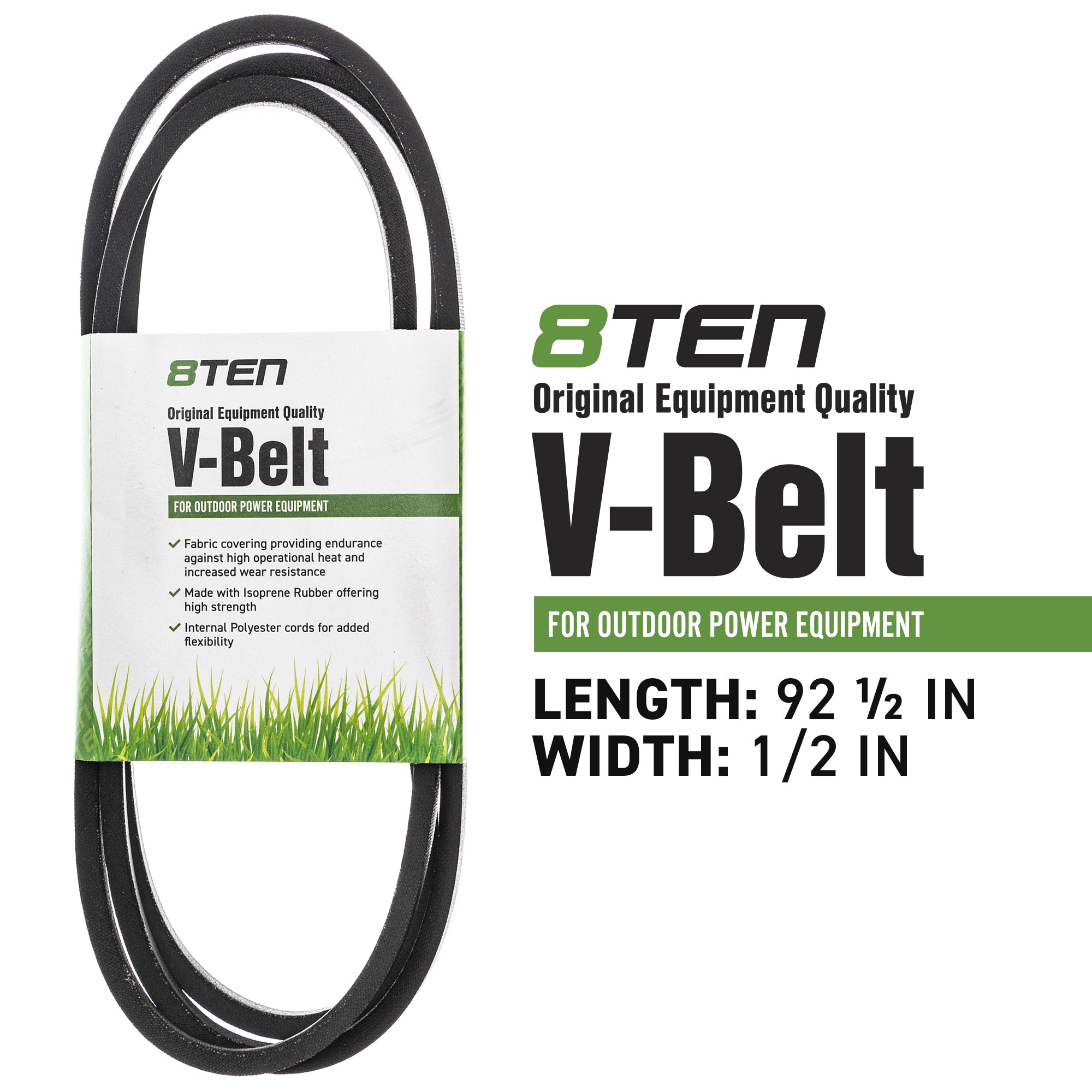 8TEN MK1006394 Clutch Belt Kit for Xtreme Warner Stens John Deere