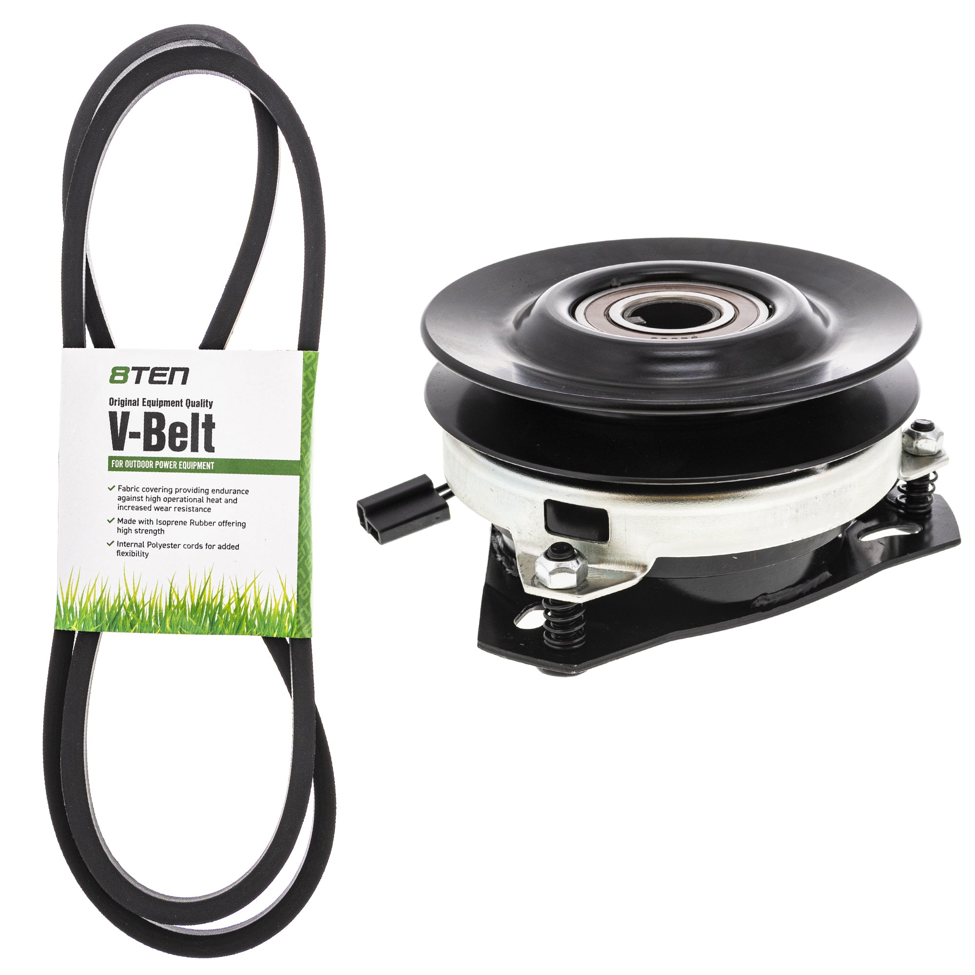 Electric PTO Clutch & Belt Kit for zOTHER Xtreme Warner Toro Exmark Tecumseh Stens Snapper 8TEN MK1006433
